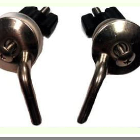 Stainless Steel Seat and Cover Hinges 5.38"