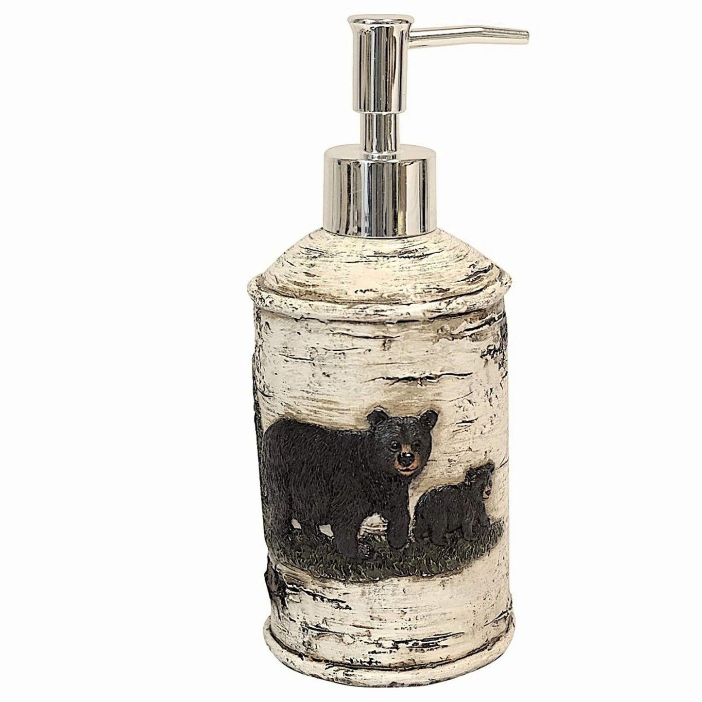 Black Bear Liquid Soap Dispenser 7.75"
