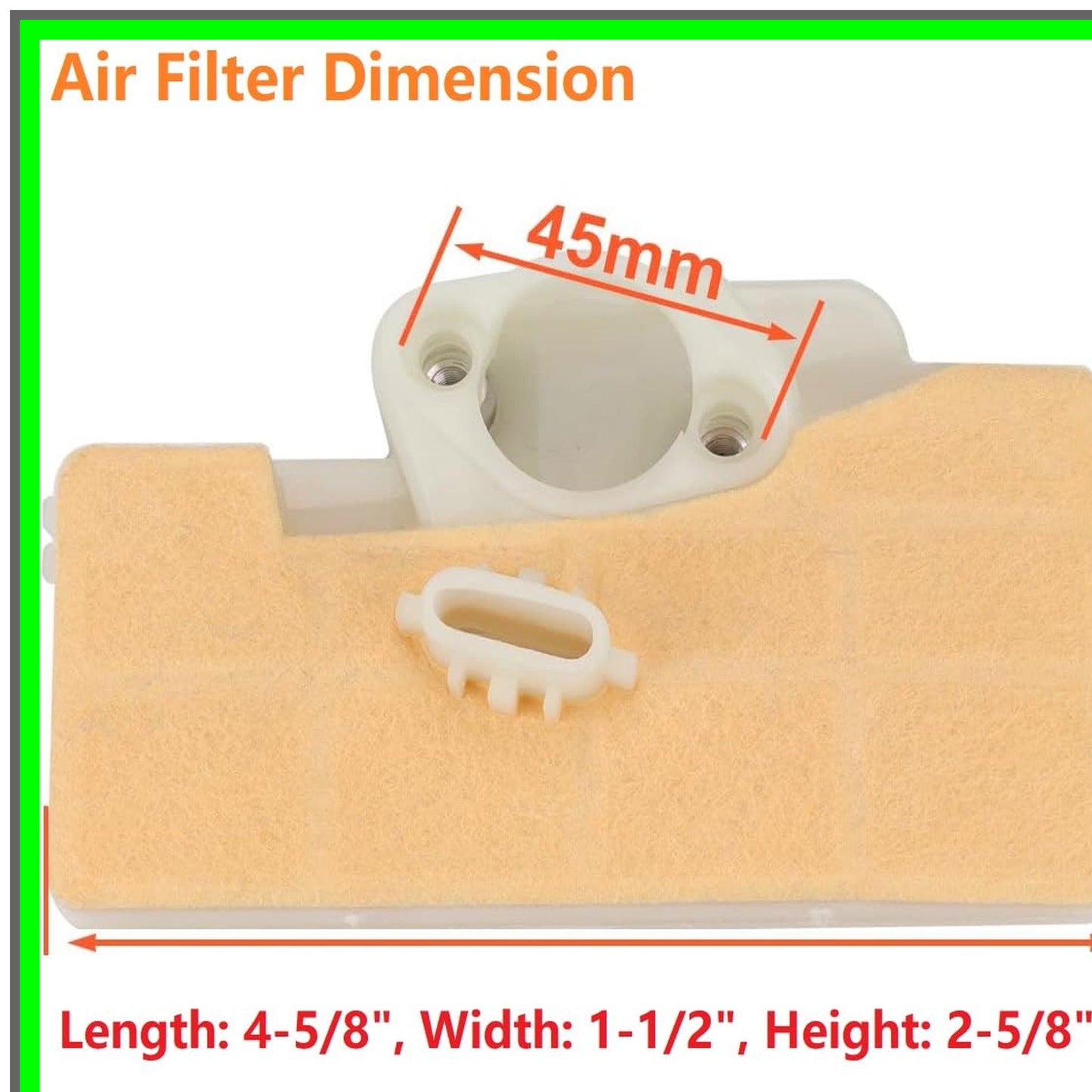 STIHL Chainsaw Air Filter Replacement Kit for MS290 MS310 MS390, 2 Pack