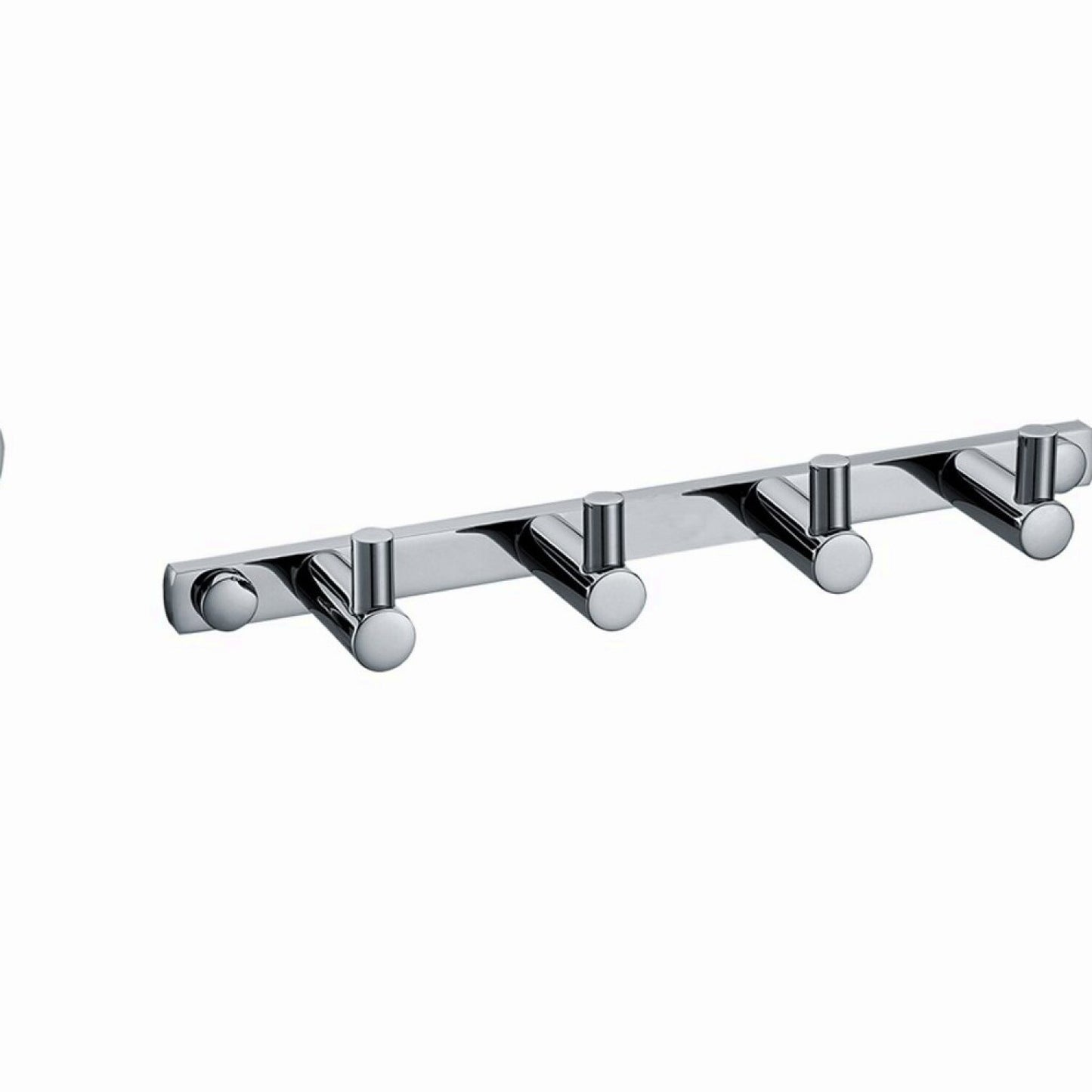 Wall Mounted 4 Prong Chrome Towel Hook