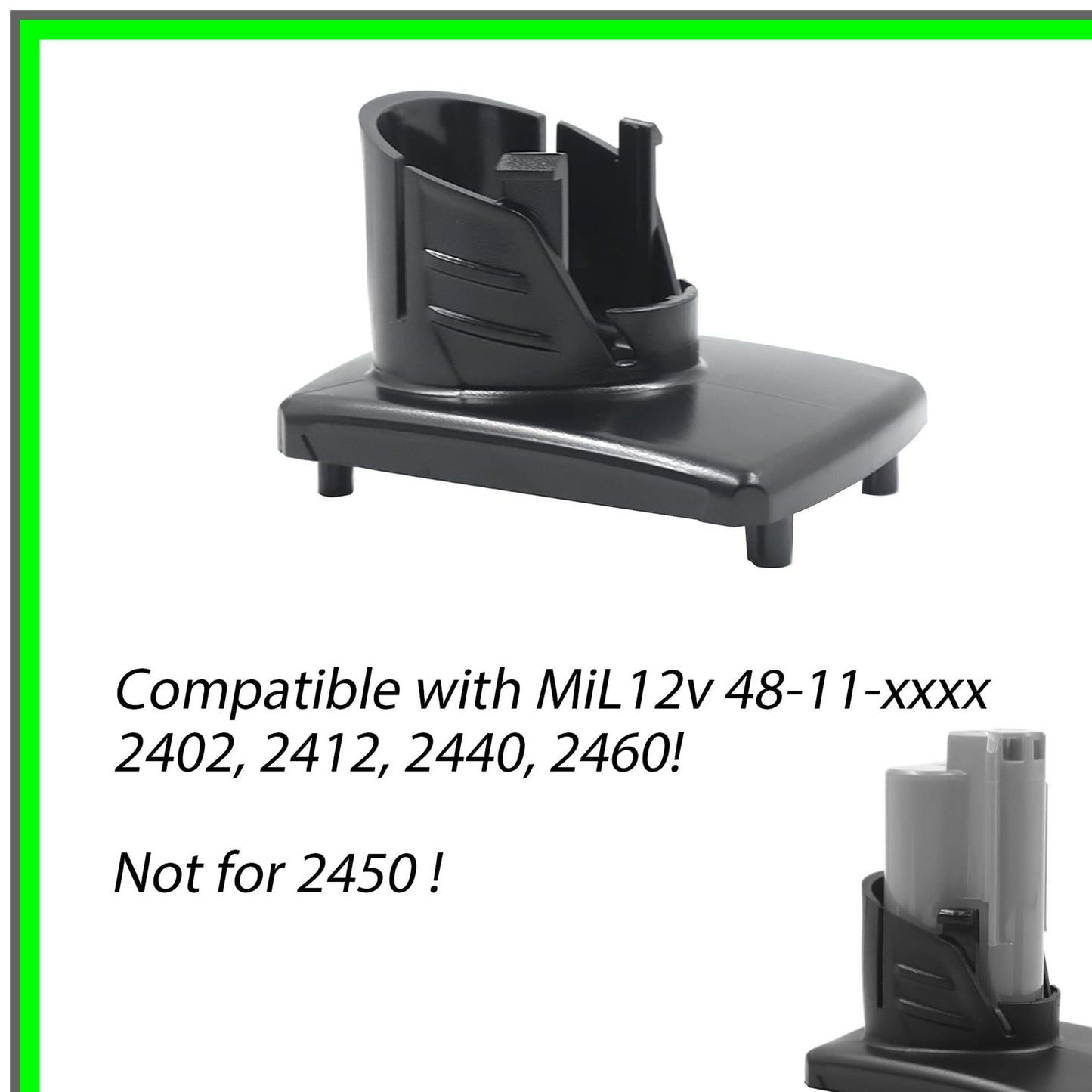 Milwaukee M12 Battery Case Repair Kit for 6.0, 4.0, 3.0 Models