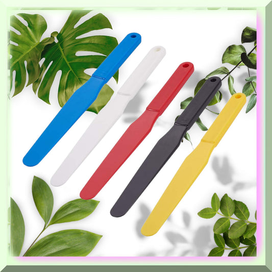 5-Piece Plastic Screen Printing Spatula Set
