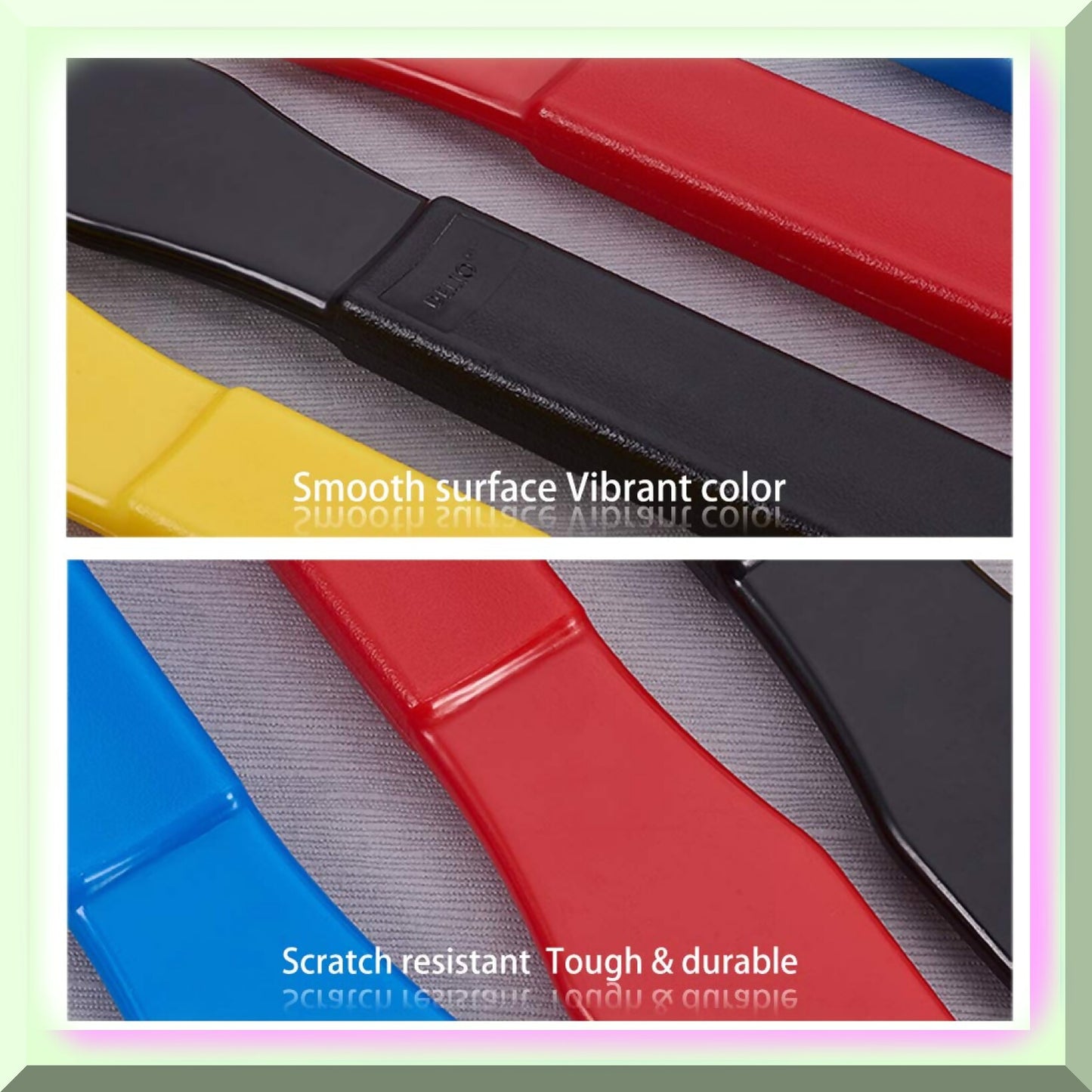 5-Piece Plastic Screen Printing Spatula Set