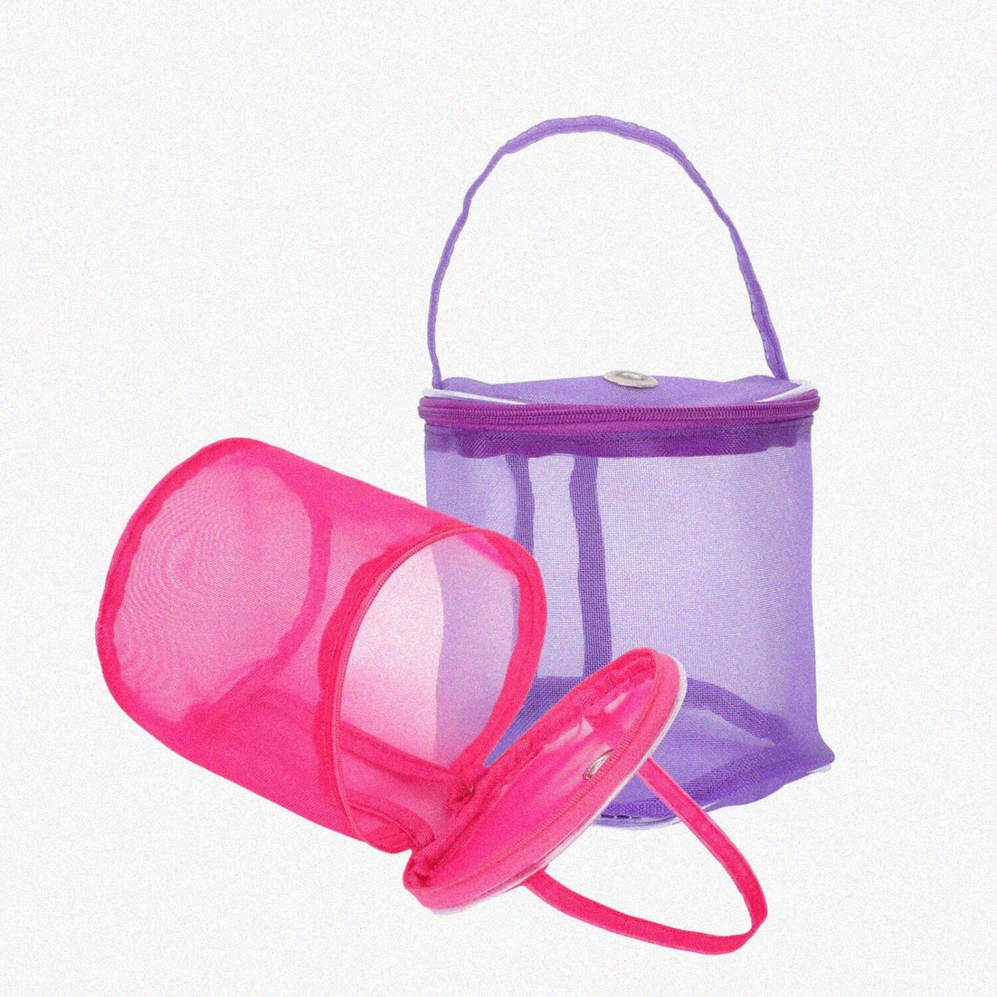 Wool Storage Bag for Yarn Balls Purple