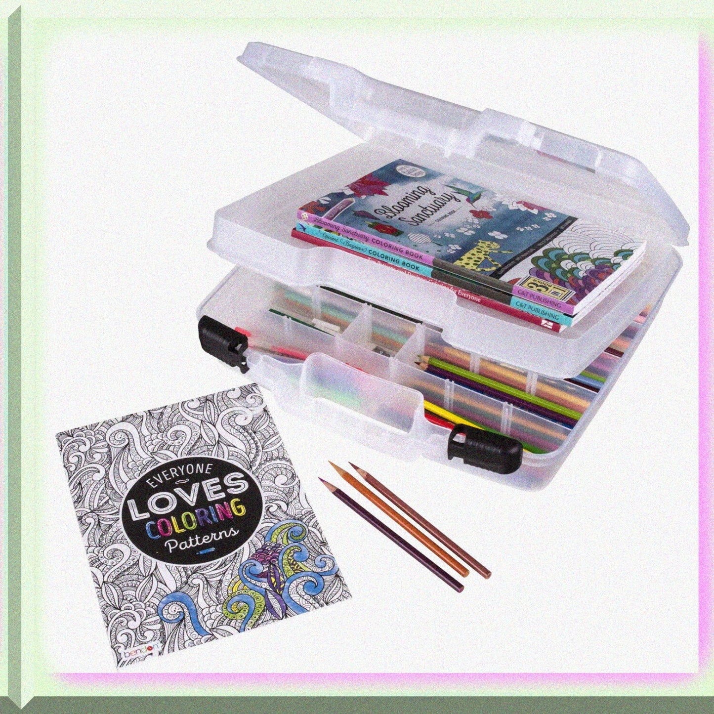 Deep Base Carrying Case with Removable Tray, 15"