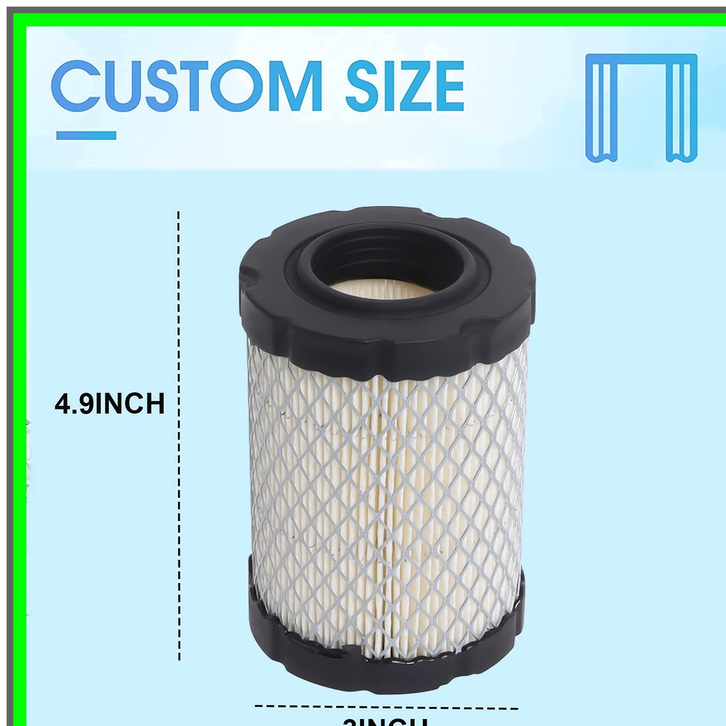 Briggs Stratton Compatible Air Filter with Pre Filter for Lawn Mowers