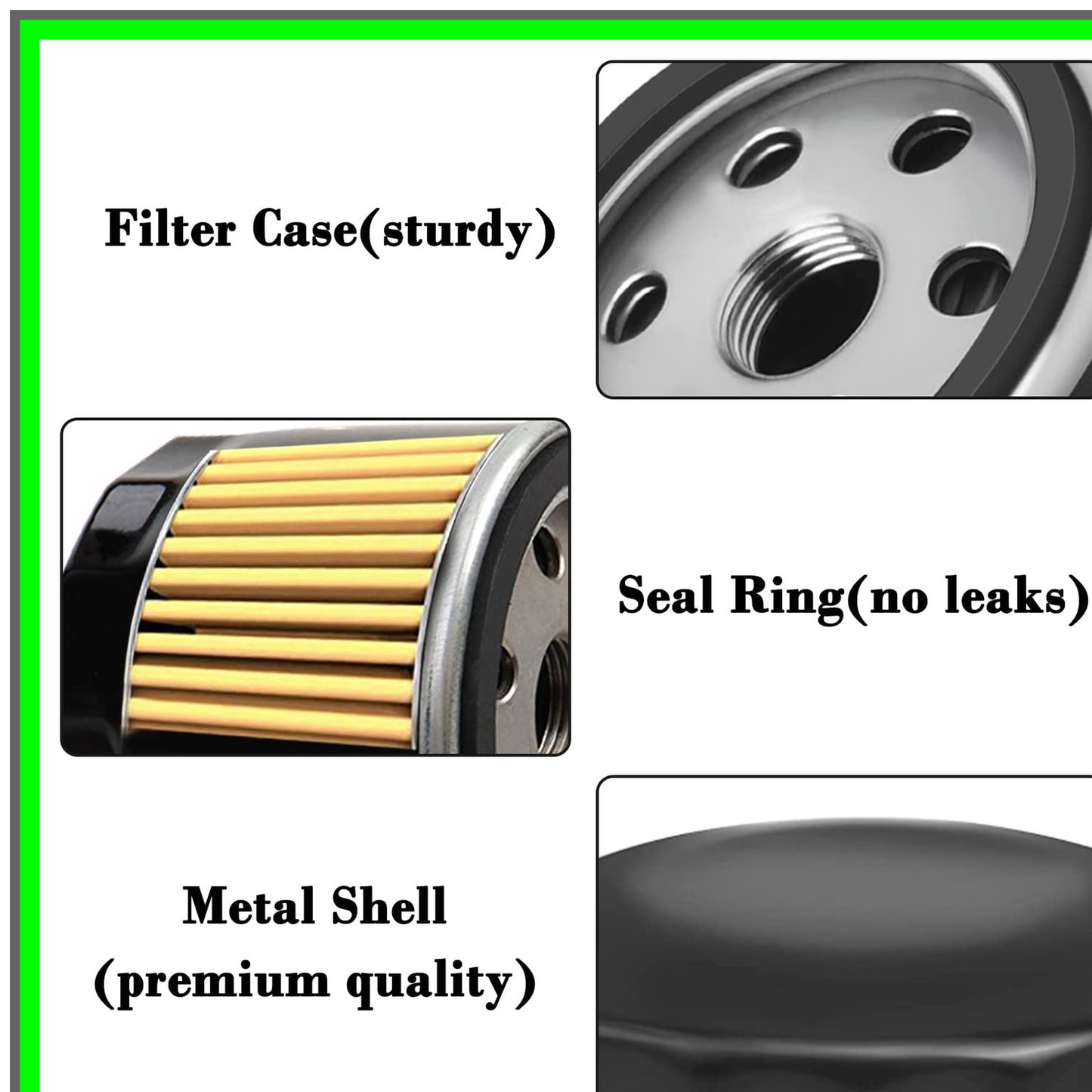 Engine Oil Filter Replacement for Lawn Mowers and Tractors, 1 Pack