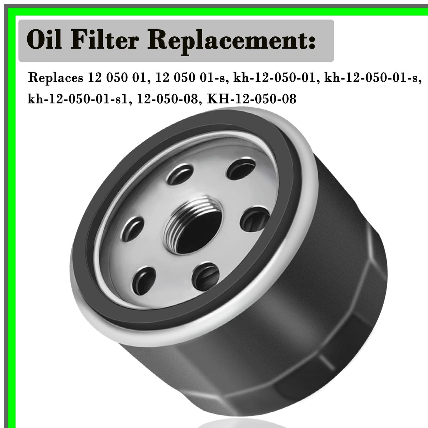 Engine Oil Filter Replacement for Lawn Mowers and Tractors, 1 Pack