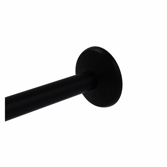 Monte Carlo Collection Curtain Shower Rod Bracket Matte Black