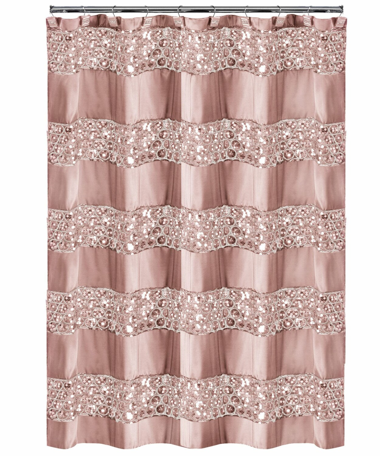 Sinatra Collection Blush Shower Curtain