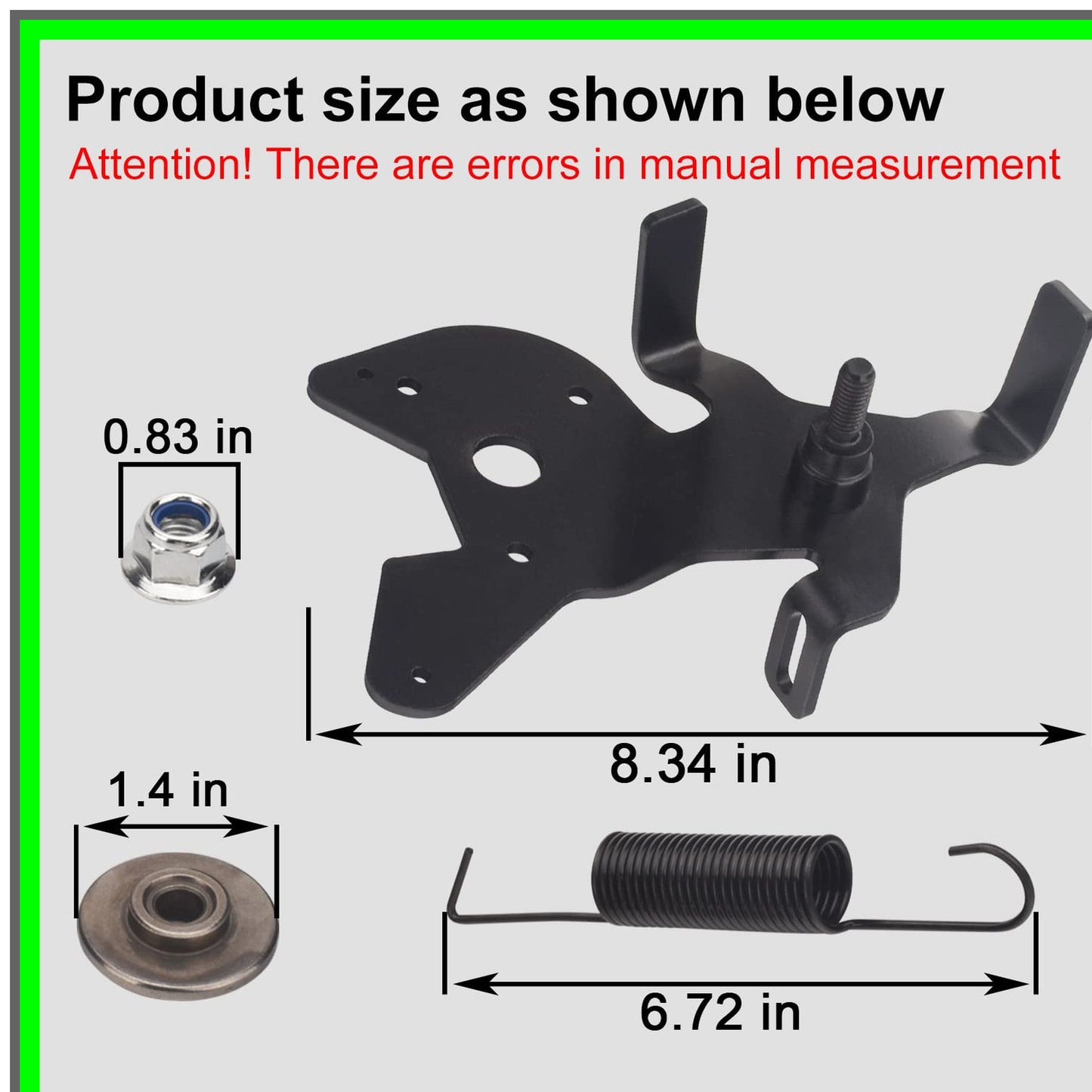 Deck Drive Belt Idler Arm Plate for John Deere Lawn Tractors GY20986