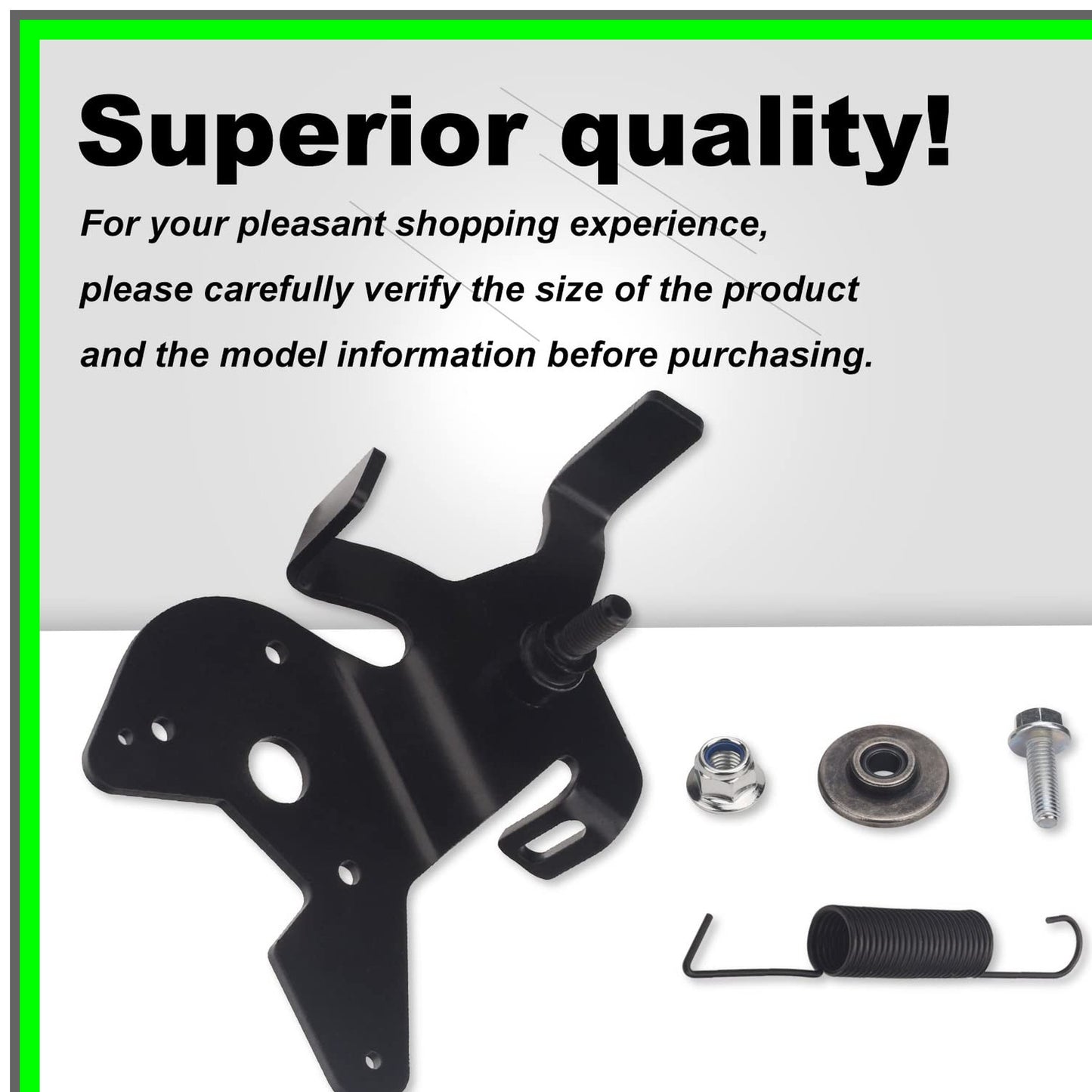 Deck Drive Belt Idler Arm Plate for John Deere Lawn Tractors GY20986