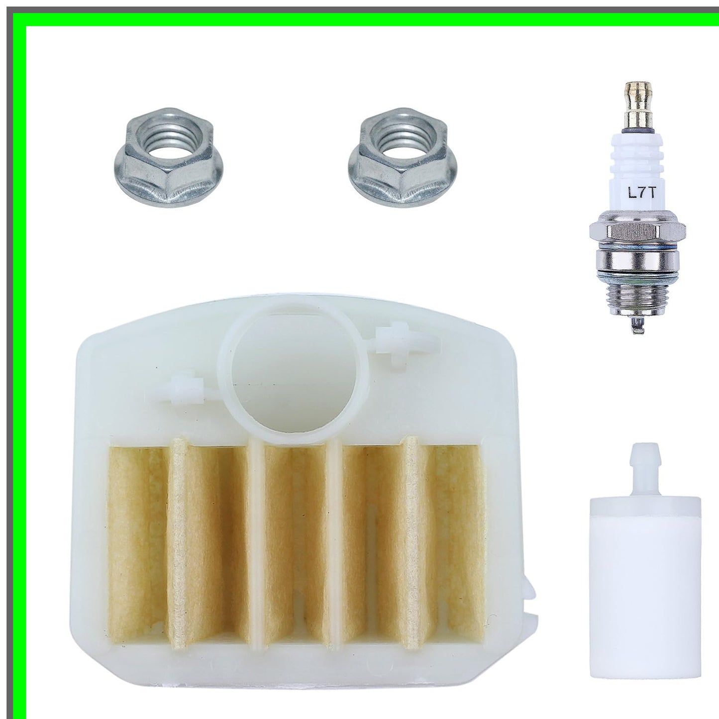 Husqvarna Chainsaw Essential Parts Kit: Air Filter, Fuel Filter, Spark Plug