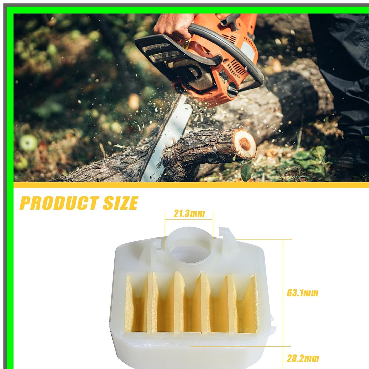 Husqvarna Chainsaw Essential Parts Kit: Air Filter, Fuel Filter, Spark Plug