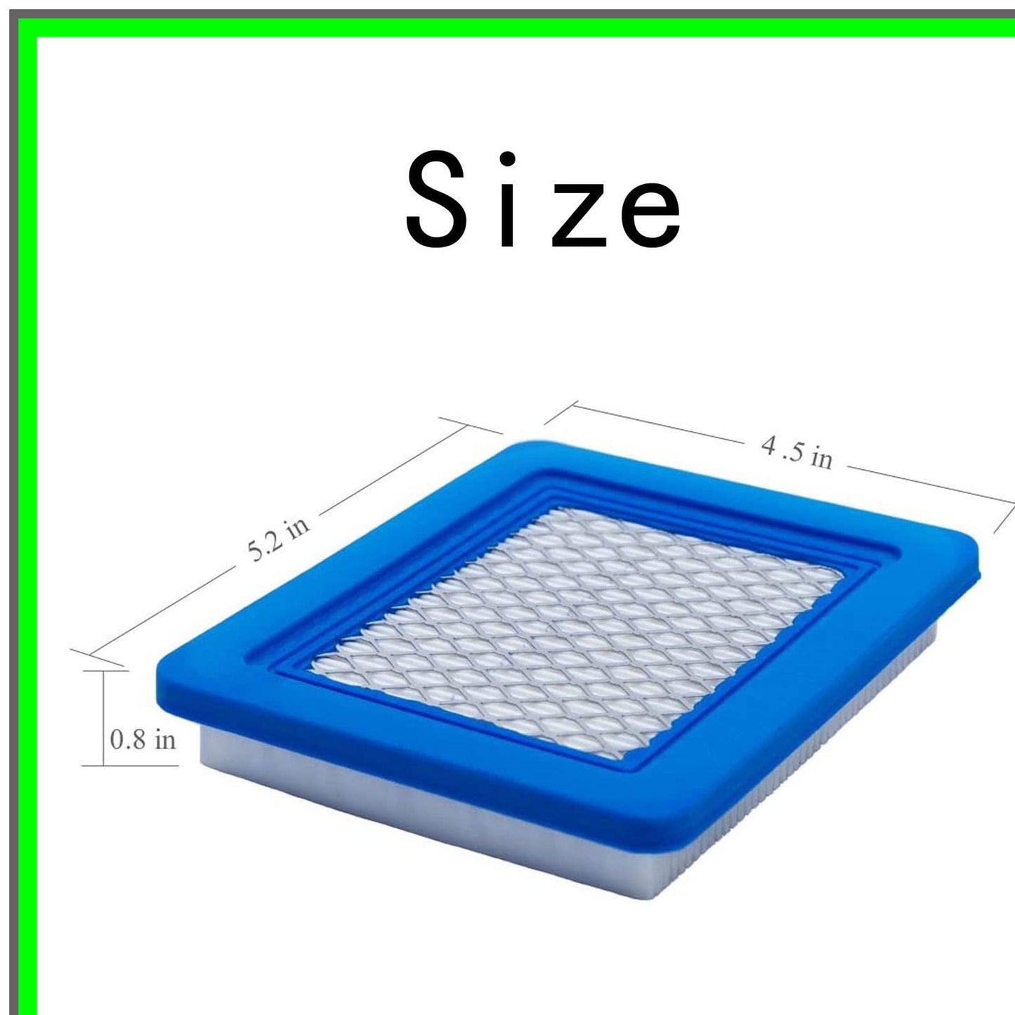 High-Performance Air Filter for Briggs Stratton Honda Toro Lawn Mowers