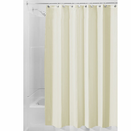 Fabric Shower Curtain 72x72 Inches Tan