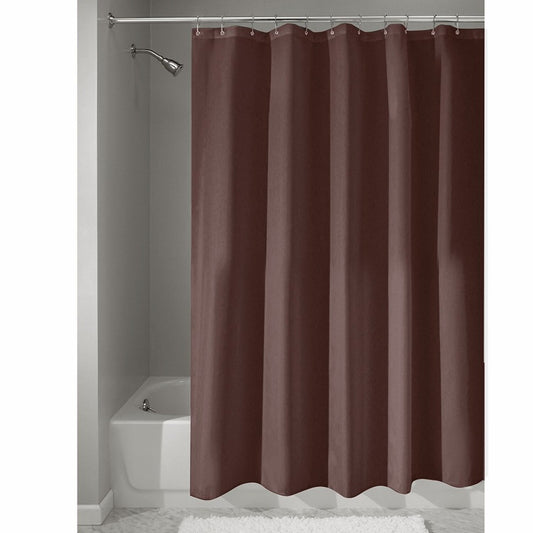 Waterproof Shower Curtain/Liner 72x72 in Chocolate