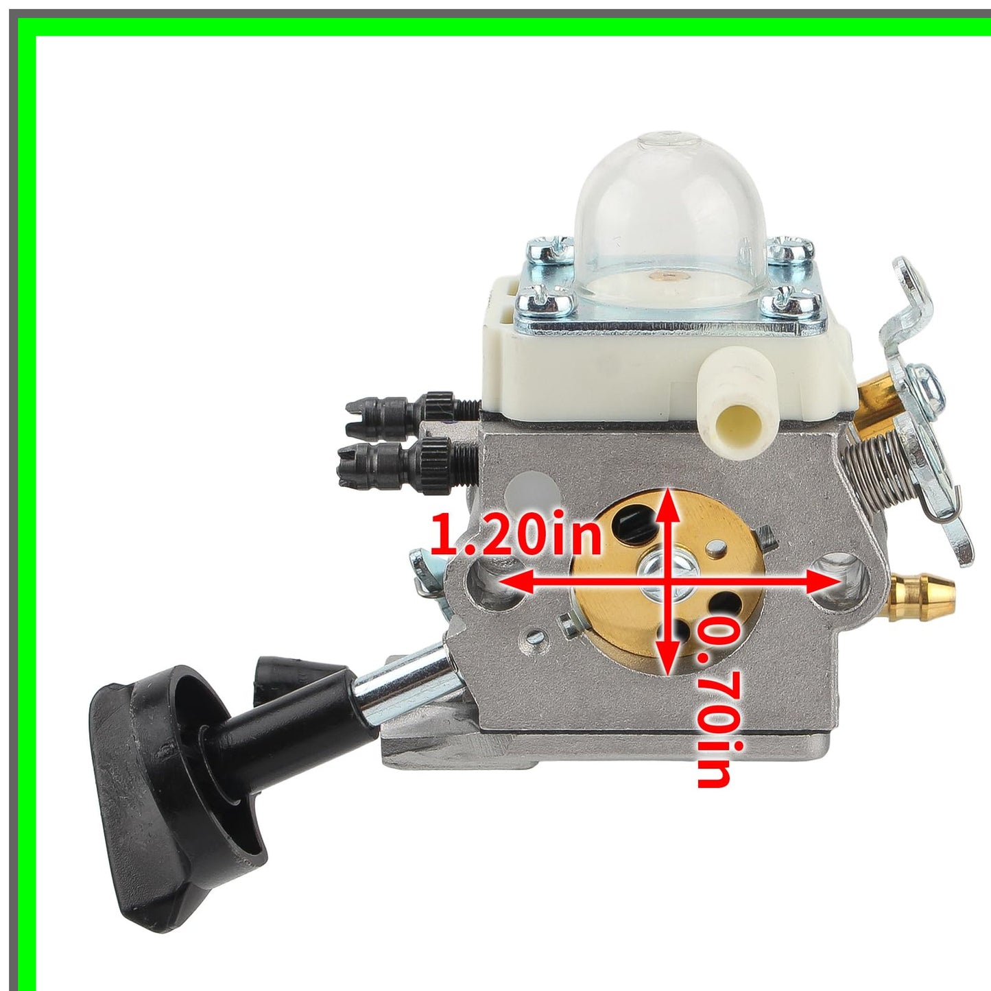Stihl BG86 Carburetor Replacement with Muffler Stub and Spark Arrestor