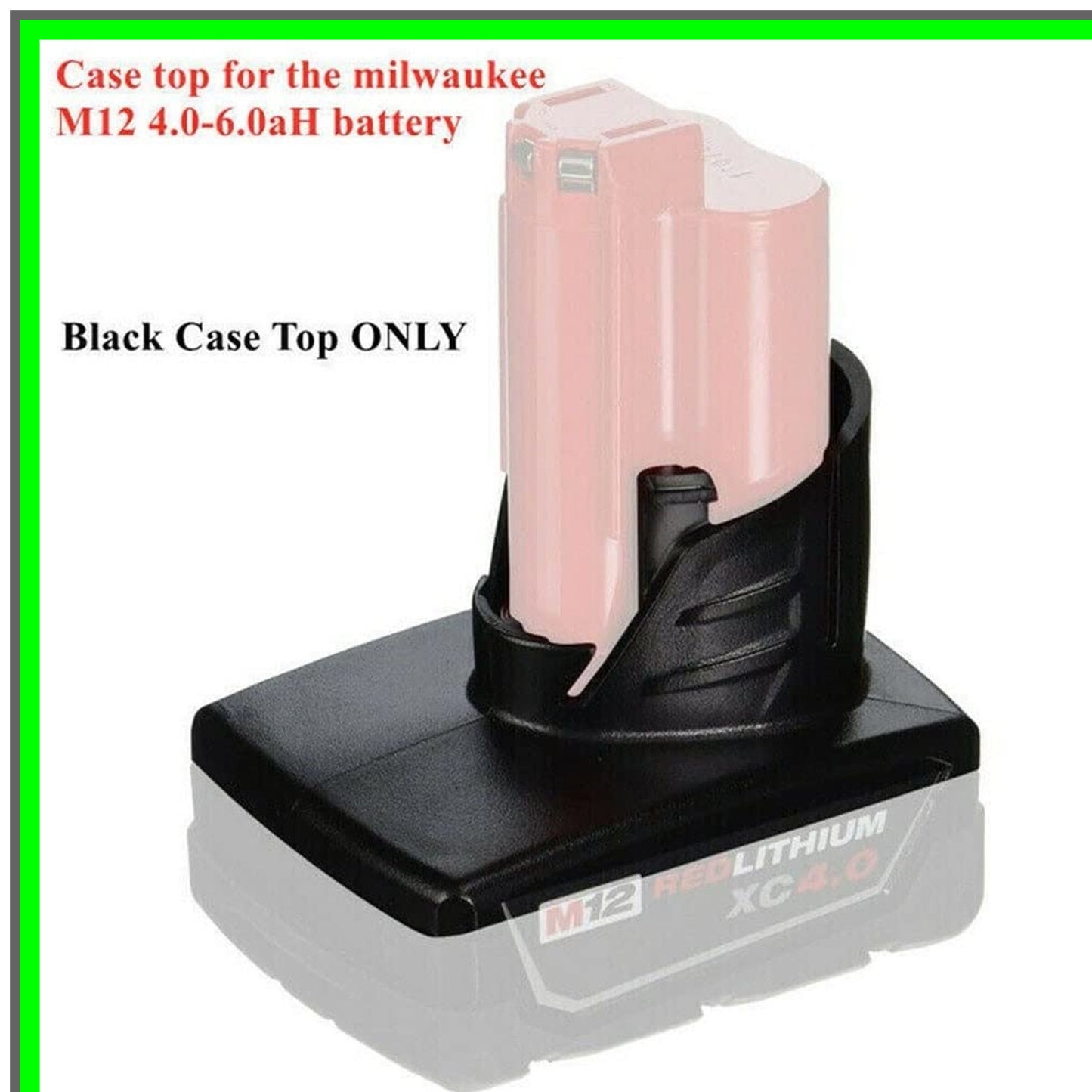 M12 Battery Case Replacement for Milwaukee 12V Cordless Tool Shells