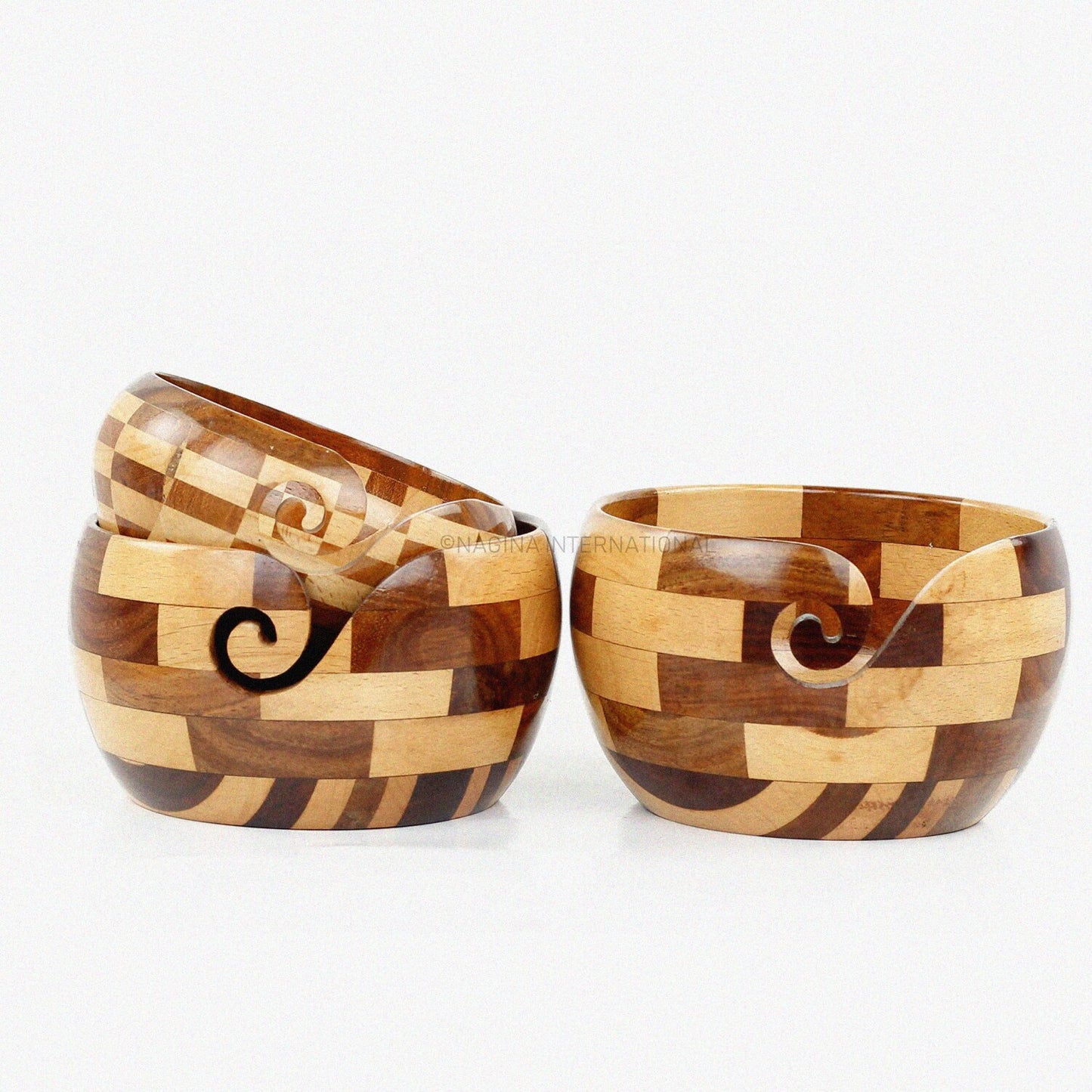 Mixed Premium Yarn Storage Bowls Set of 3