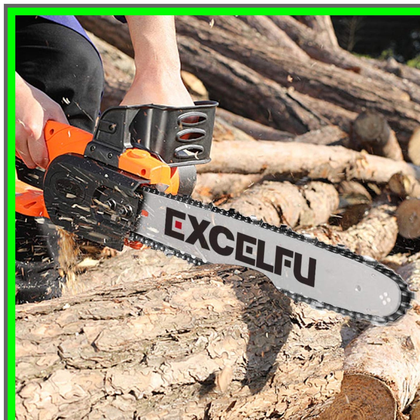 14 Inch Chainsaw Chains 3 Pack 3/8 LP 50 Drive Links for Stihl