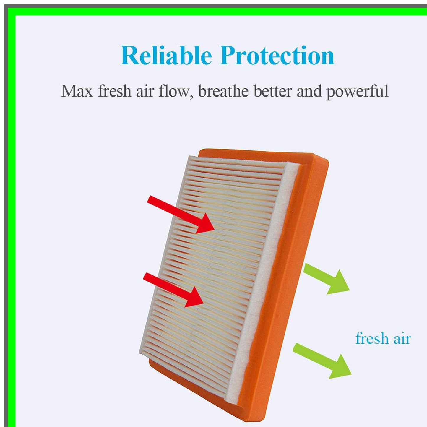 5 Pack Air Filter for XT650 XT675 Engine Mowers by Poulan Husqvarna Toro