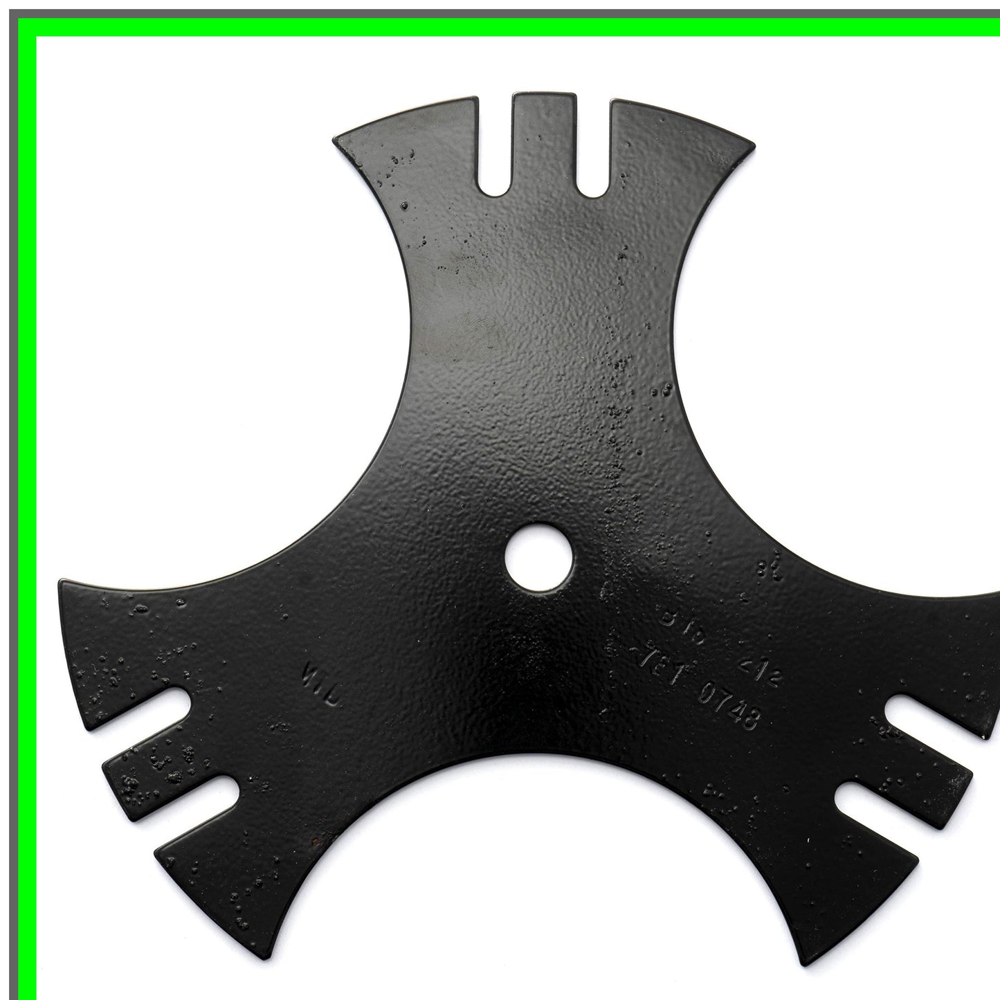 Tri-Arc 9-Inch Edger Blade for Precision Lawn Care and Landscaping