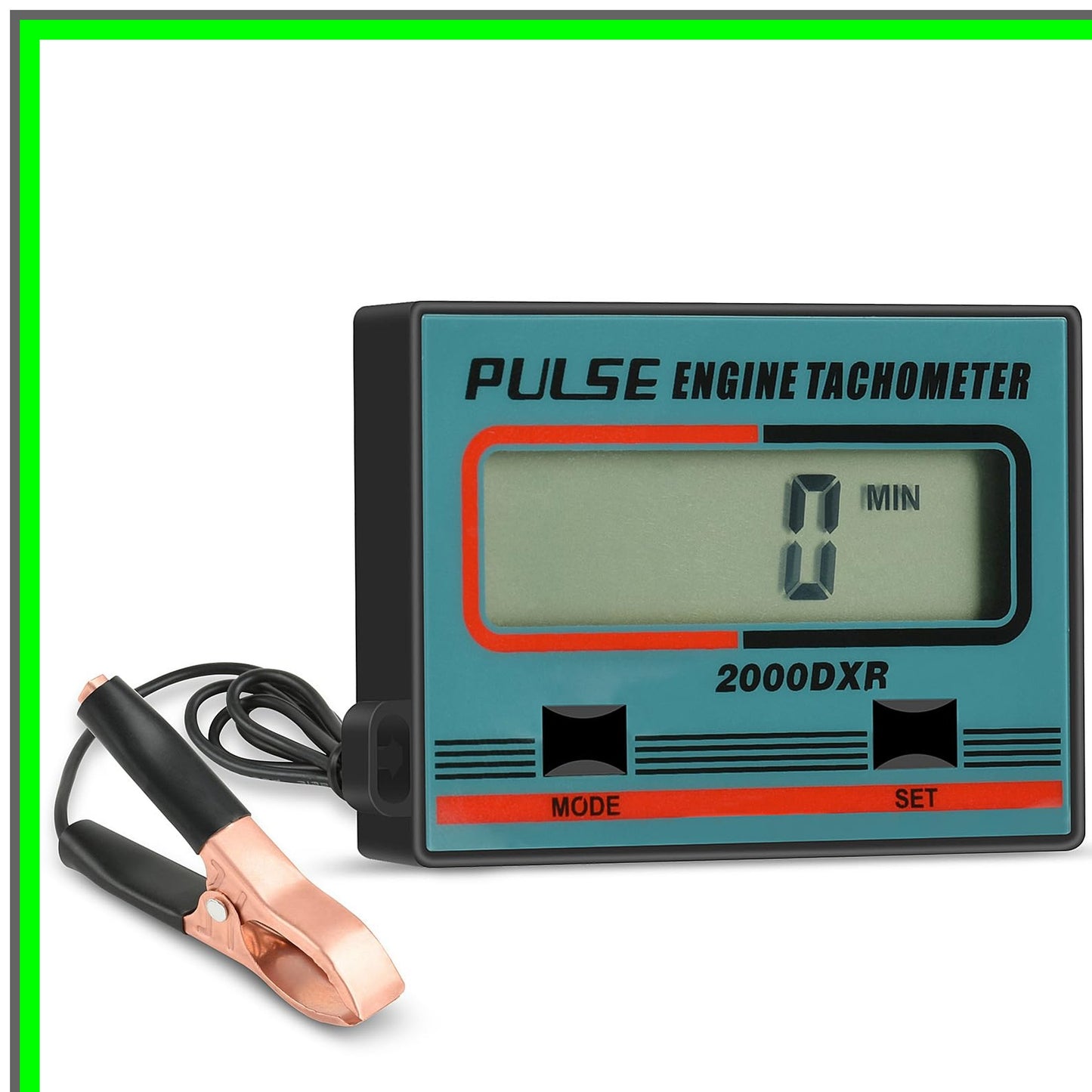 Digital Induction Tachometer for Chainsaws and Lawnmowers with LCD Display