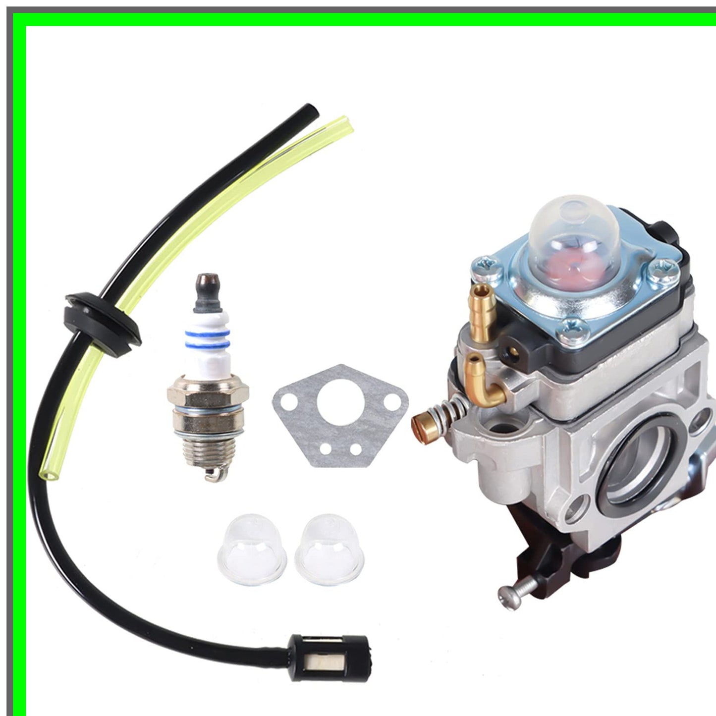 Carburetor Kit for Powermate PCV43 43cc Tiller Motor Fuel System Repair