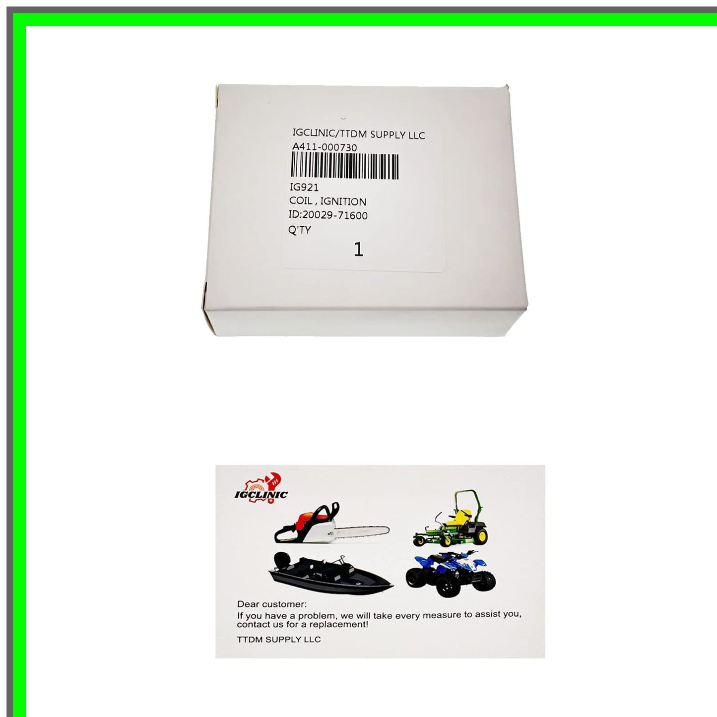 High-Performance Ignition Coil for Shindaiwa Trimmers C260 LE260 T260 Series