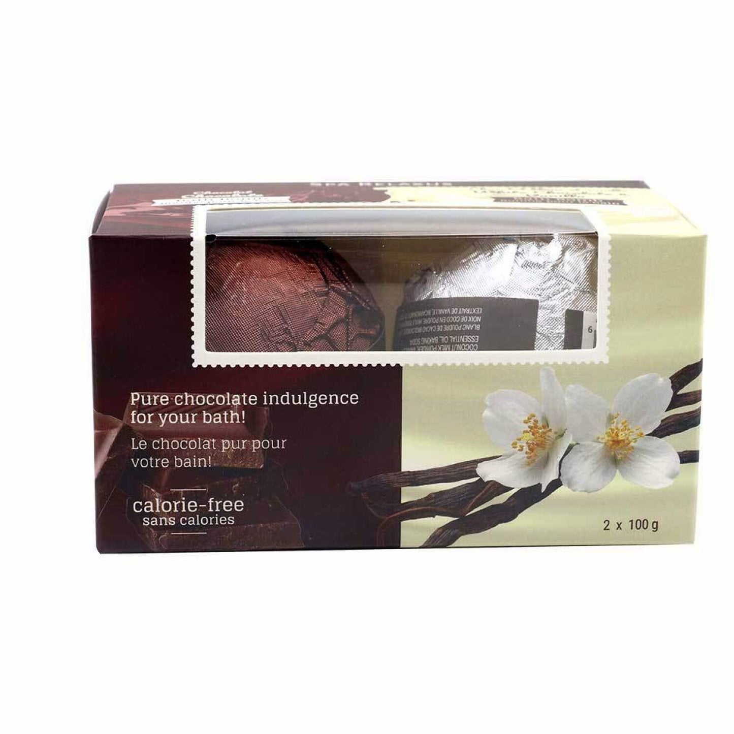 Chocolate Bath Bomb Gift Set, 2 x 100g