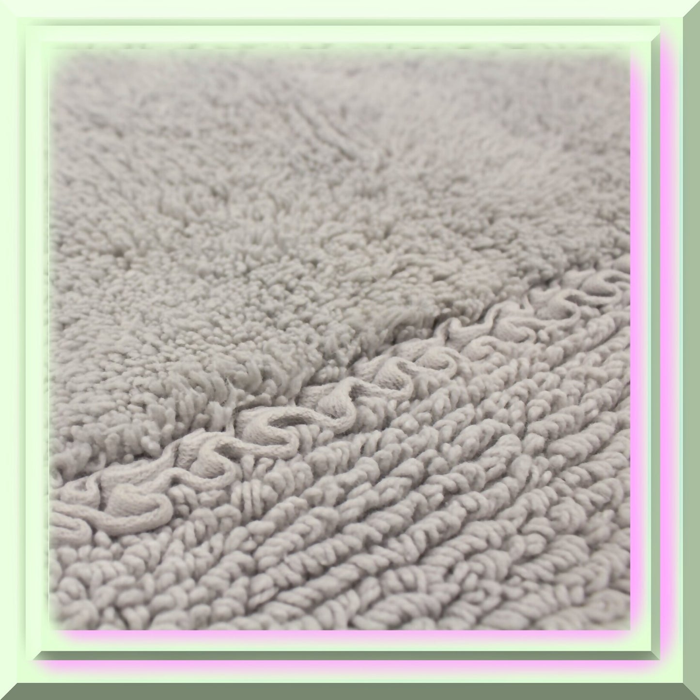 Ruffle Cotton 2-Piece Bath Rug Set
