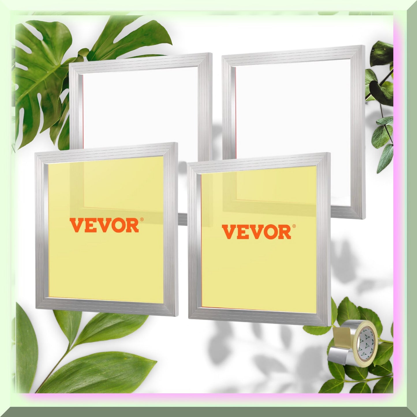 SilkPrintPro 4-Piece Aluminum T-Shirt Printing Kit