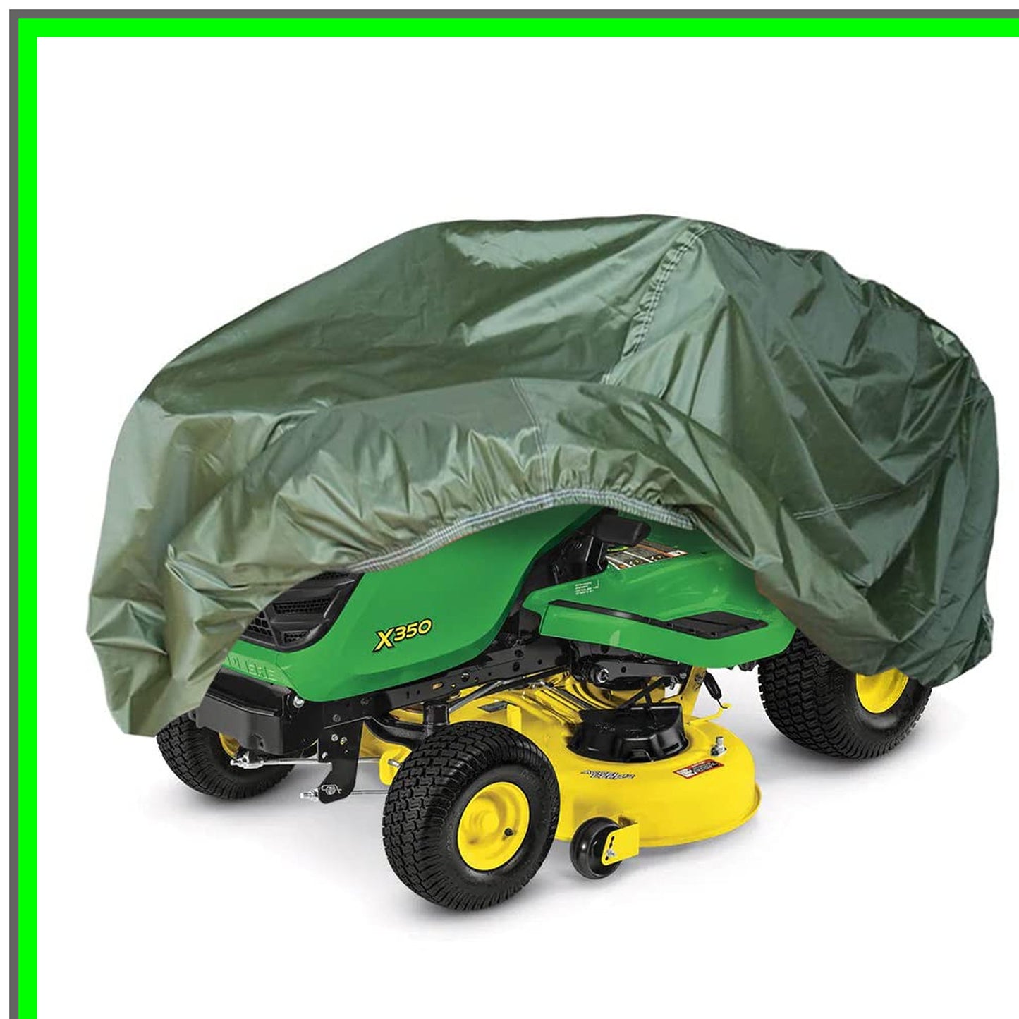 Heavy Duty Waterproof Riding Lawn Mower Cover for 54 Inch Decks