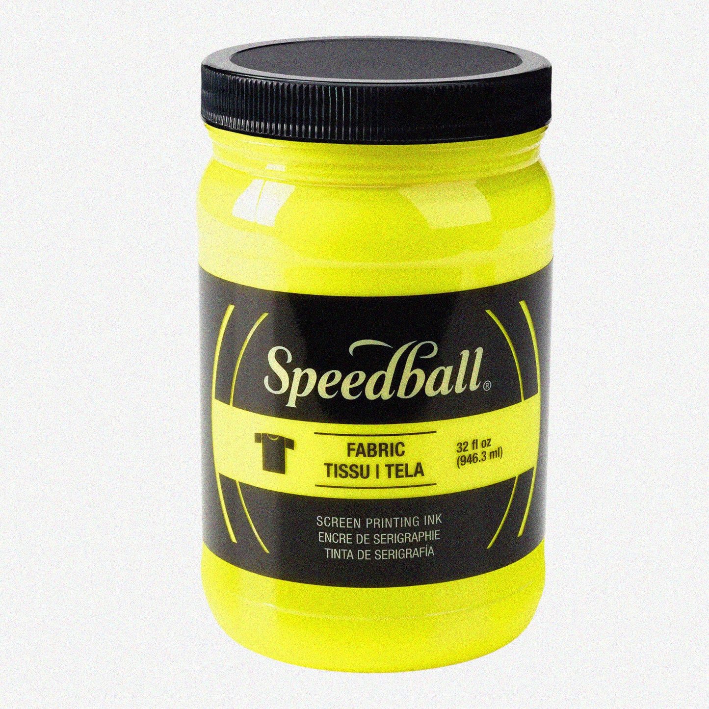 GlowDye Fabric Ink 32oz Fluorescent Yellow