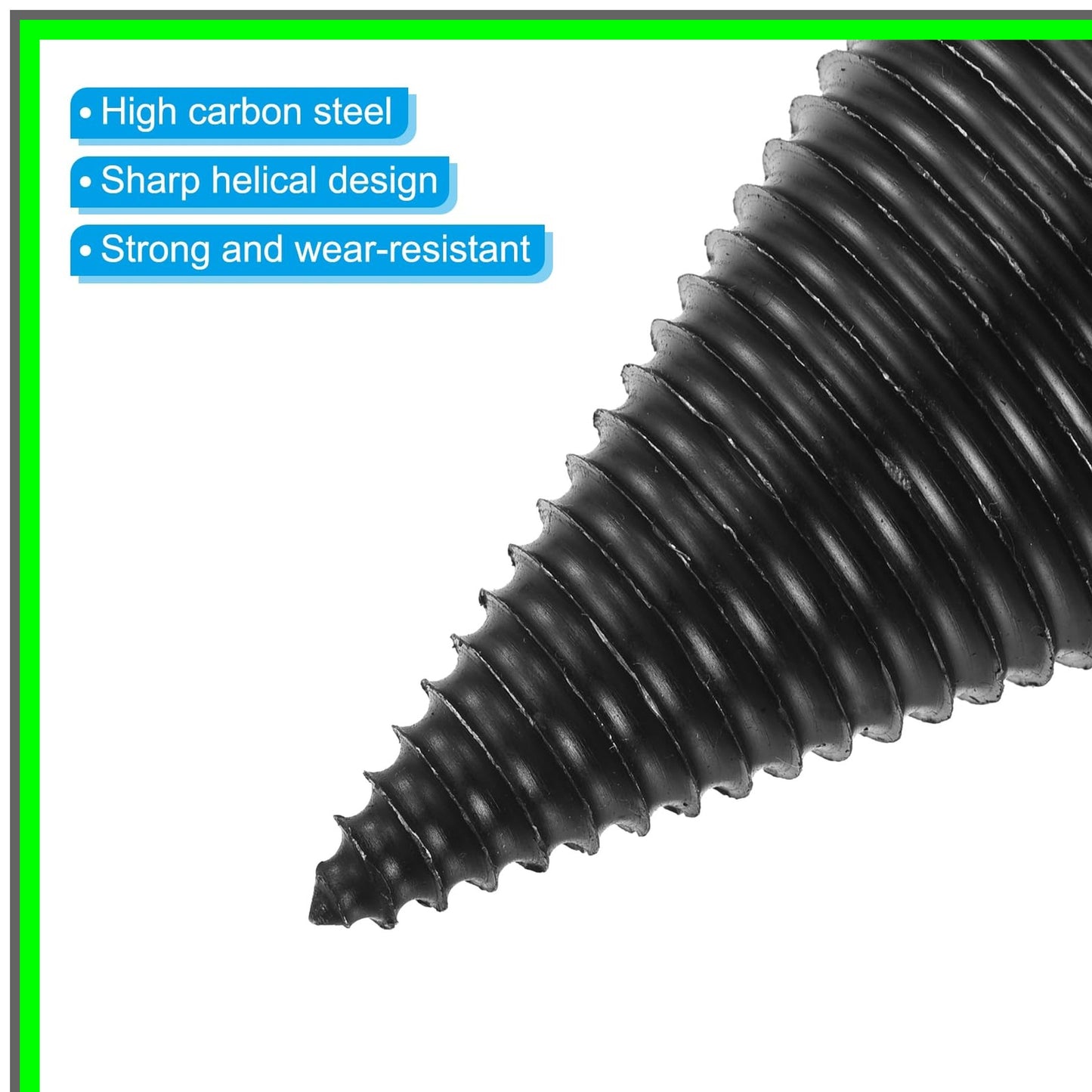 Efficient 50mm Wood Log Splitter Drill Bit for Electric Drills and Outdoor Use