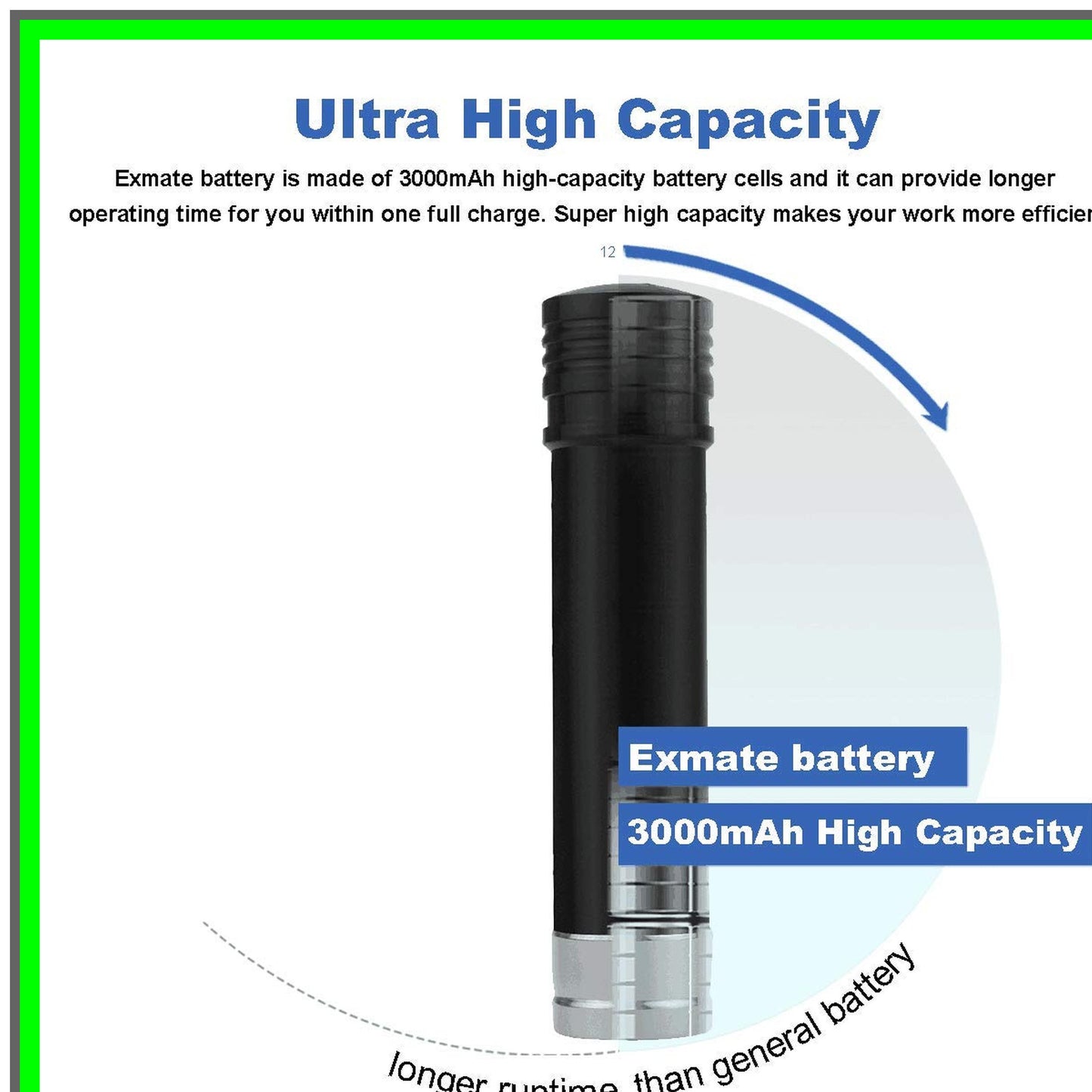 Versapak 2Pack 3.0Ah 3.6V Ni-MH Replacement Battery for Black Decker Tools