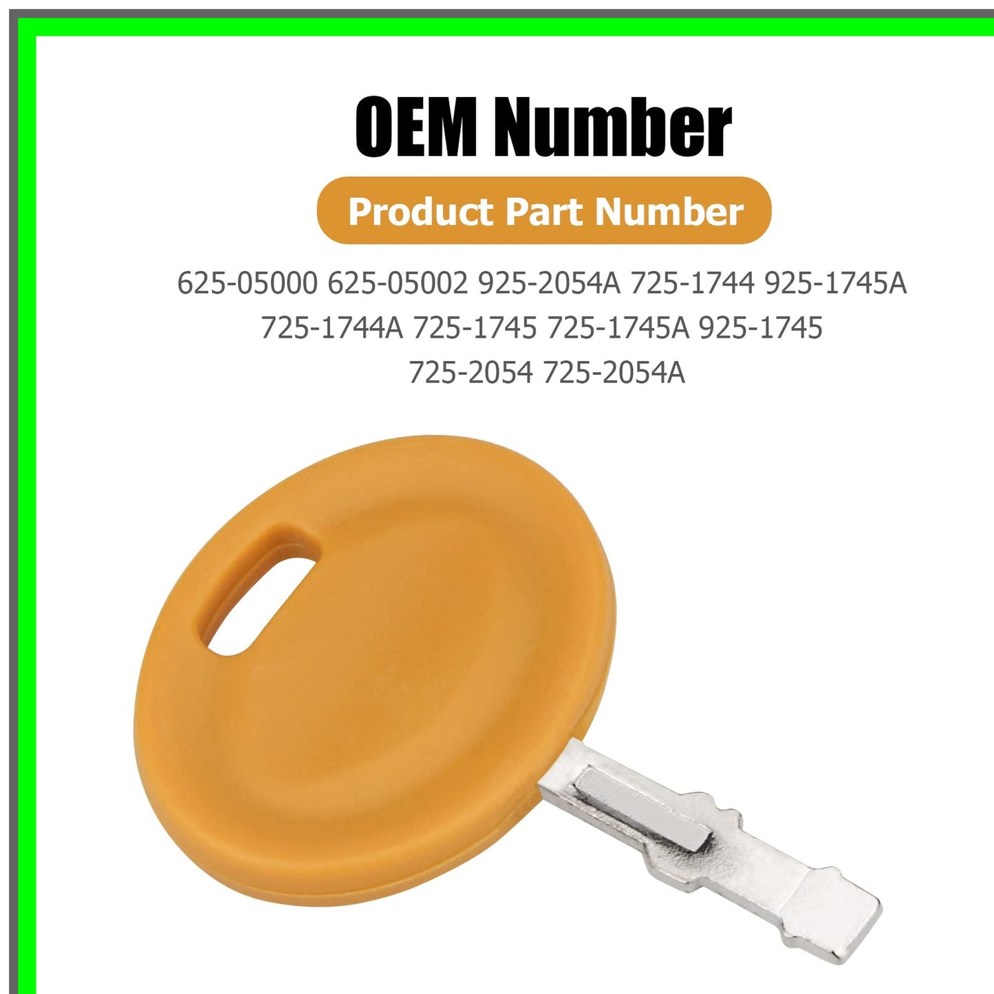 Cub Cadet Mower Key Replacement 2-Pack for XT1 ZT1 LT LTX Troy Bilt