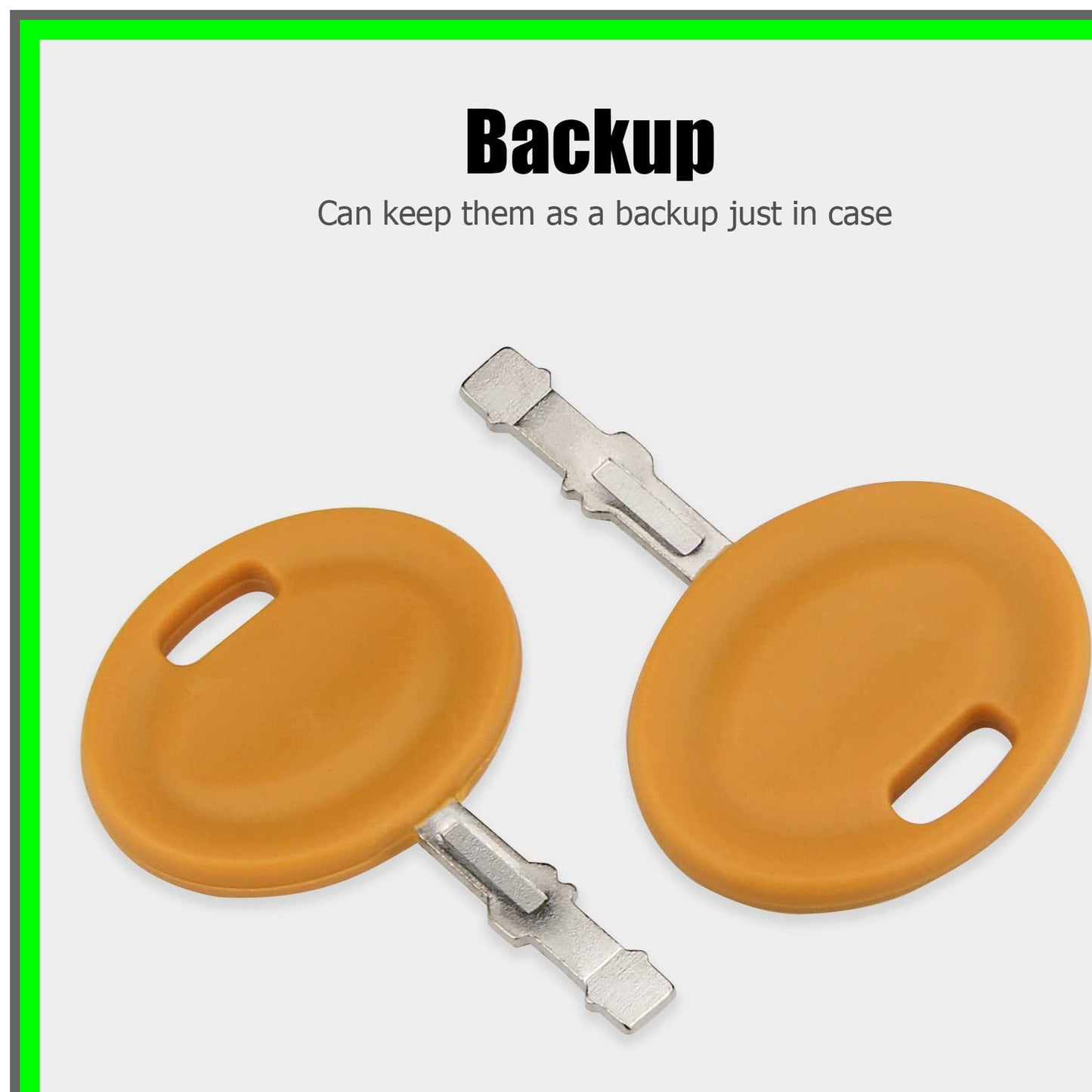 Cub Cadet Mower Key Replacement 2-Pack for XT1 ZT1 LT LTX Troy Bilt