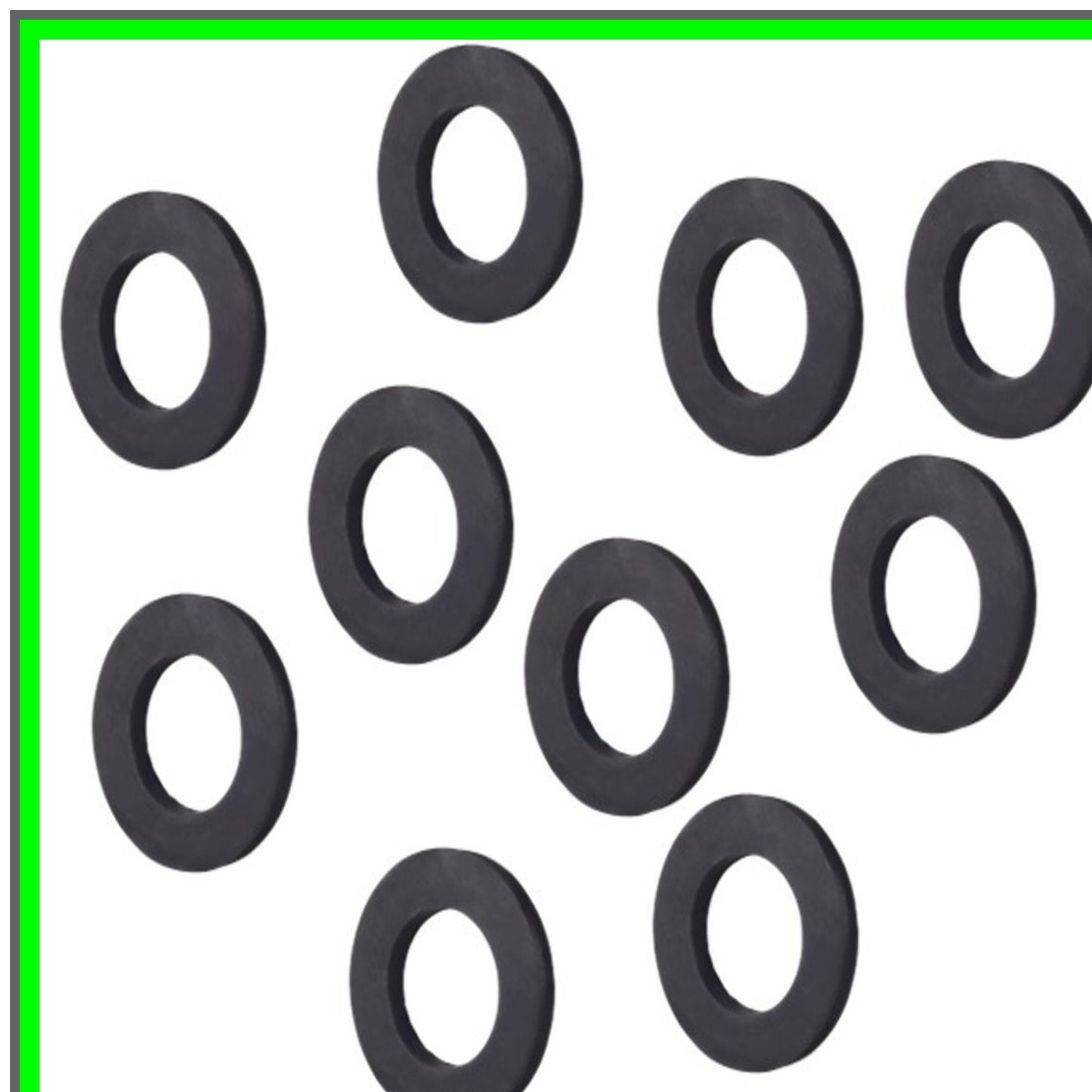 Effortless Hose Cleaning Kit - 10 Durable Washers for Optimal Performance