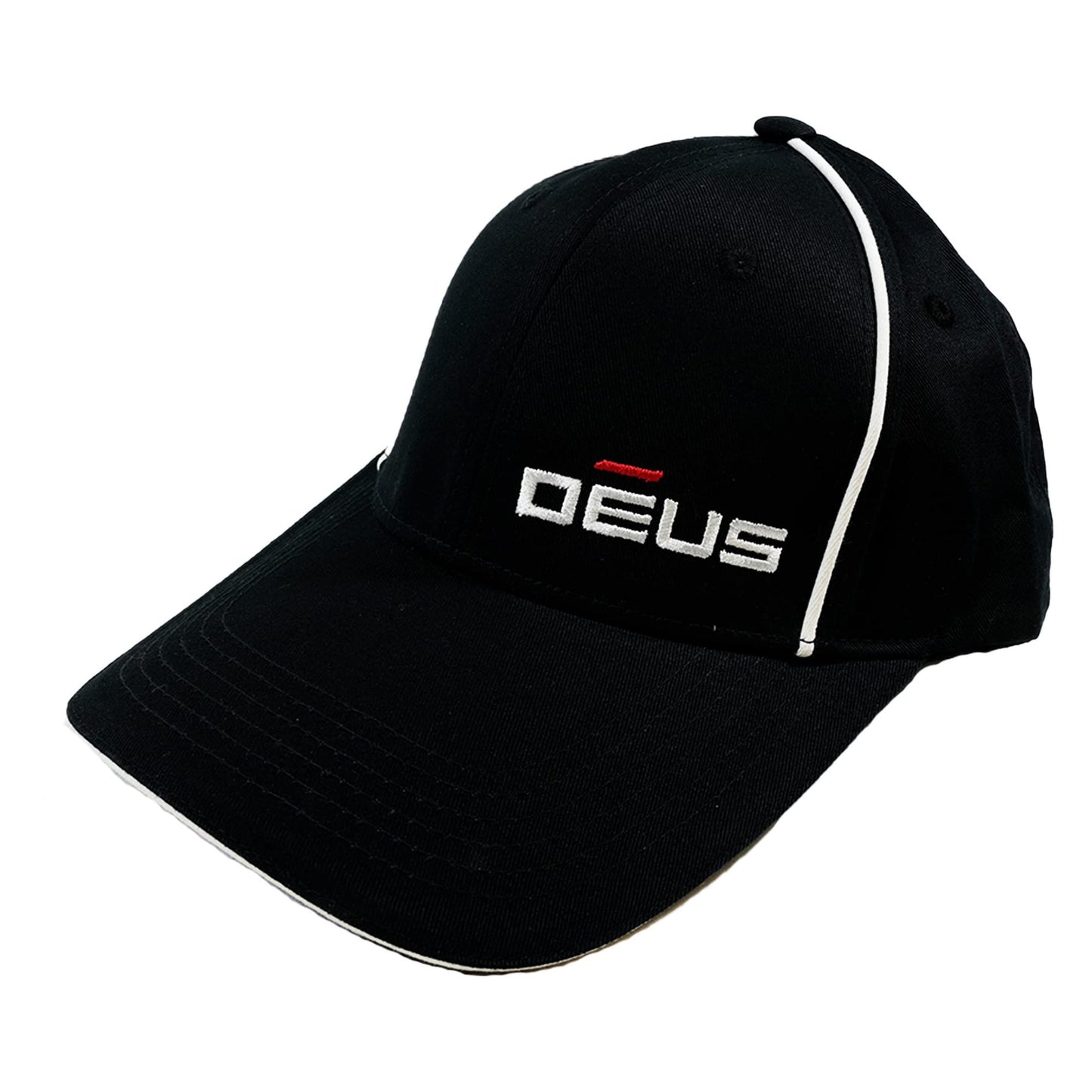 Sleek Black Deus Cap for Everyday Style and Comfort