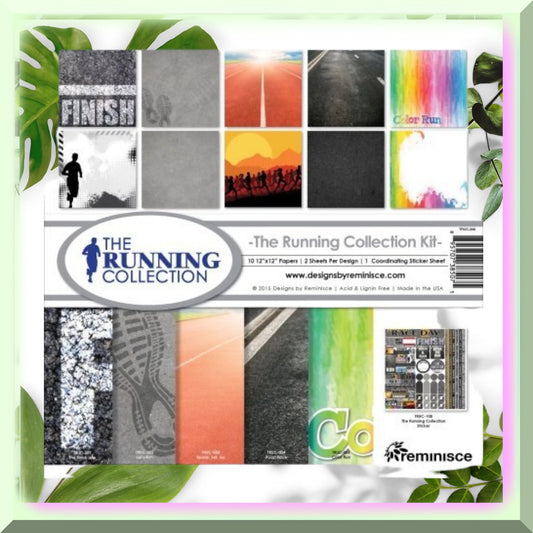 Rainbow Stride Scrapbooking Set 12"x12"