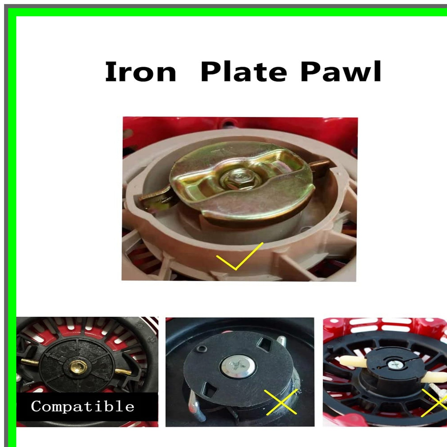 Honda GX340 GX390 Recoil Starter Assembly Replacement for Generators