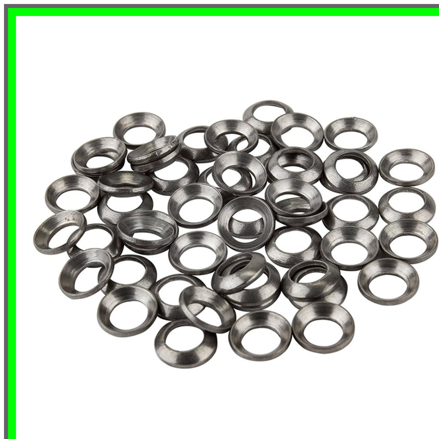 Stainless Steel Spoke Nipple Washers for Bicycle Wheel Maintenance