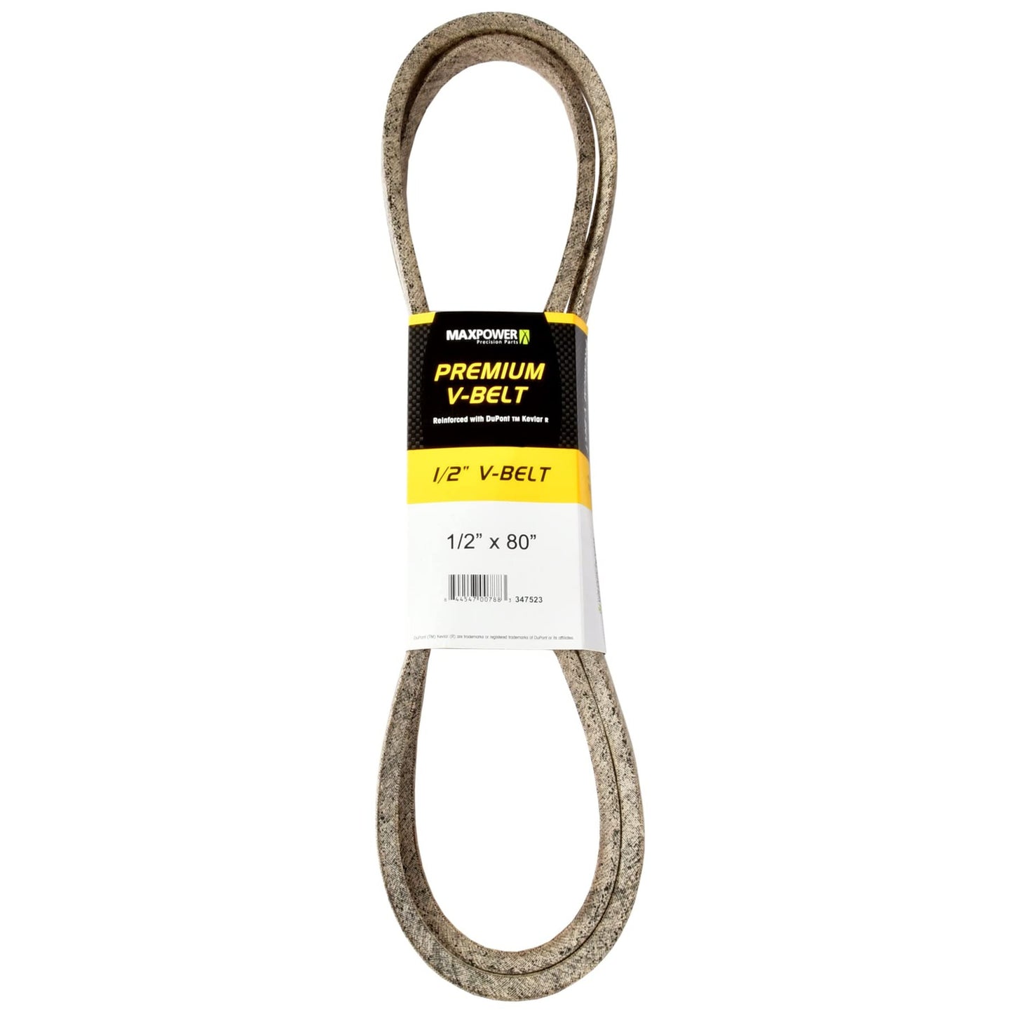 Kevlar Reinforced Heavy-Duty 1/2" x 80" Durable Belt for Tough Tasks