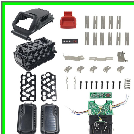 15-Cell Plastic Battery Housing Kit for DCB606 DCB609 20V/60V MAX Batteries