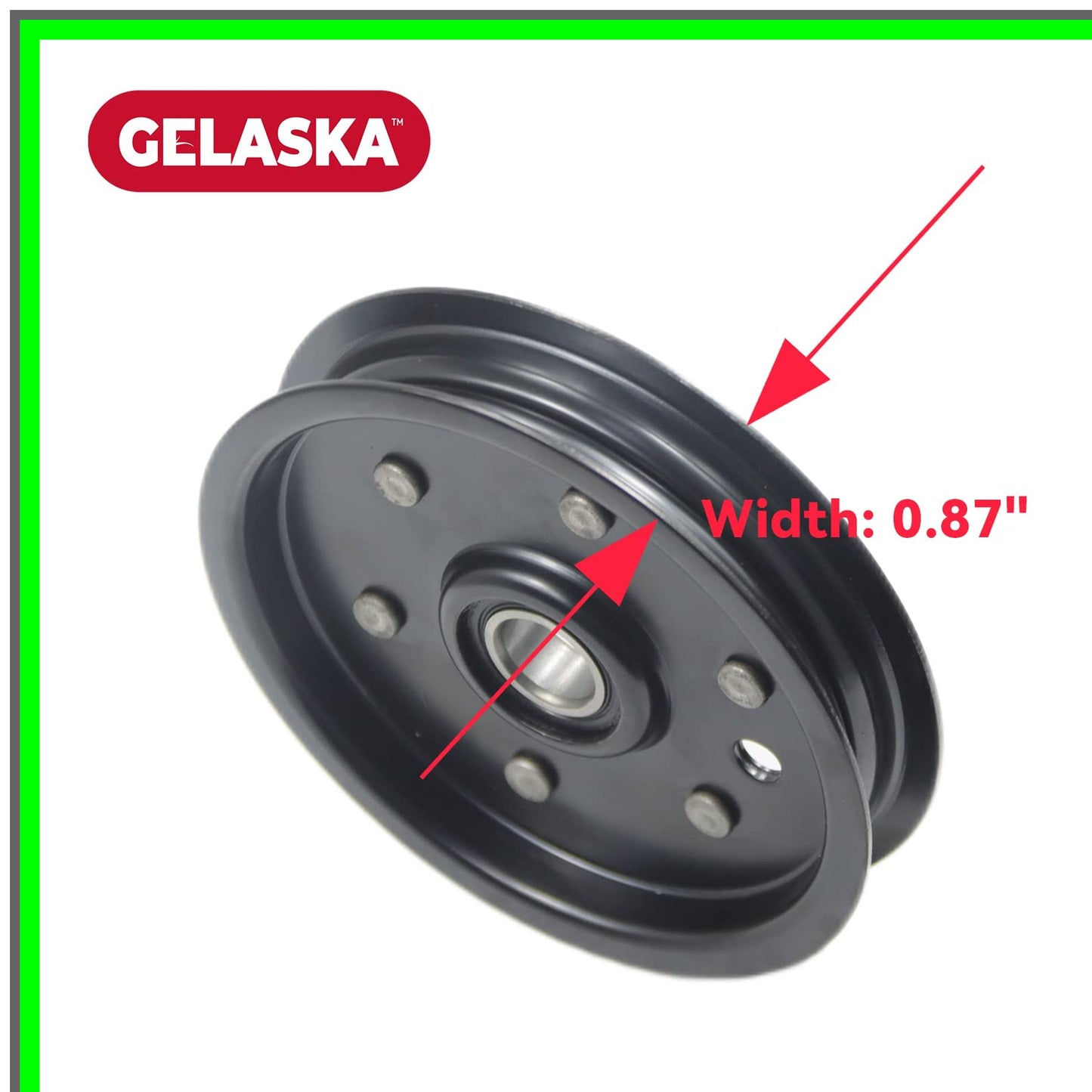 Flat Idler Pulley Set for FasTrak SD Mini Z Lawn Mowers Replacement Parts