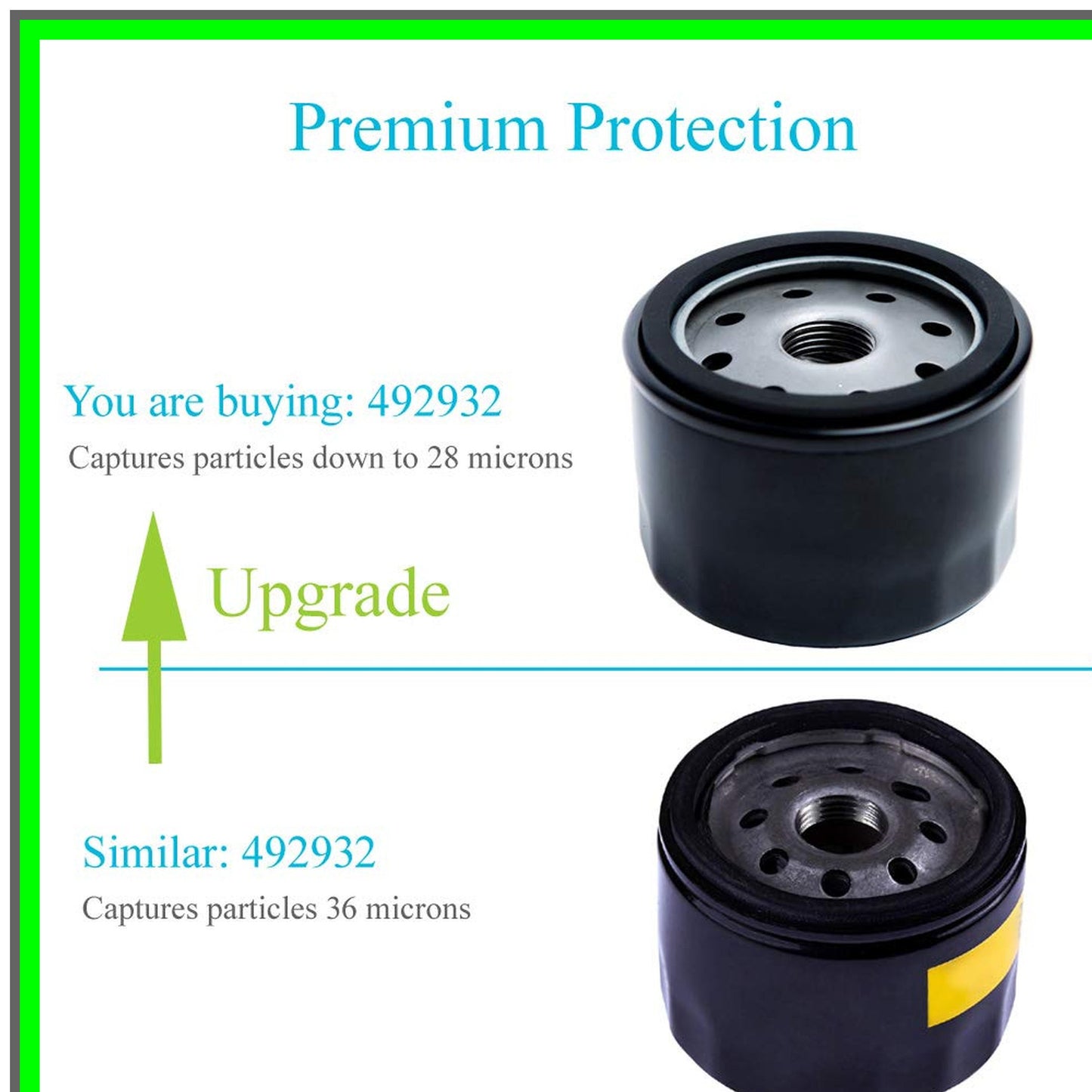 Air Filter and Tune Up Kit for Briggs Stratton Husqvarna Lawn Mowers