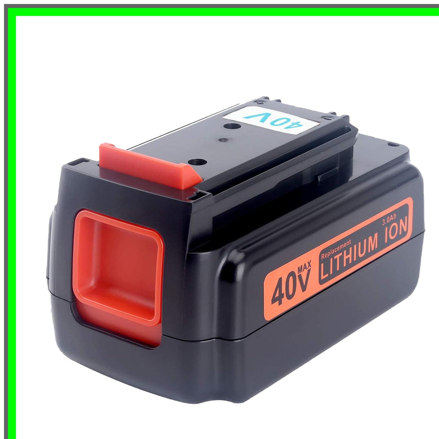 High-Performance 40V 3.0Ah Lithium Ion Battery for Black and Decker Tools