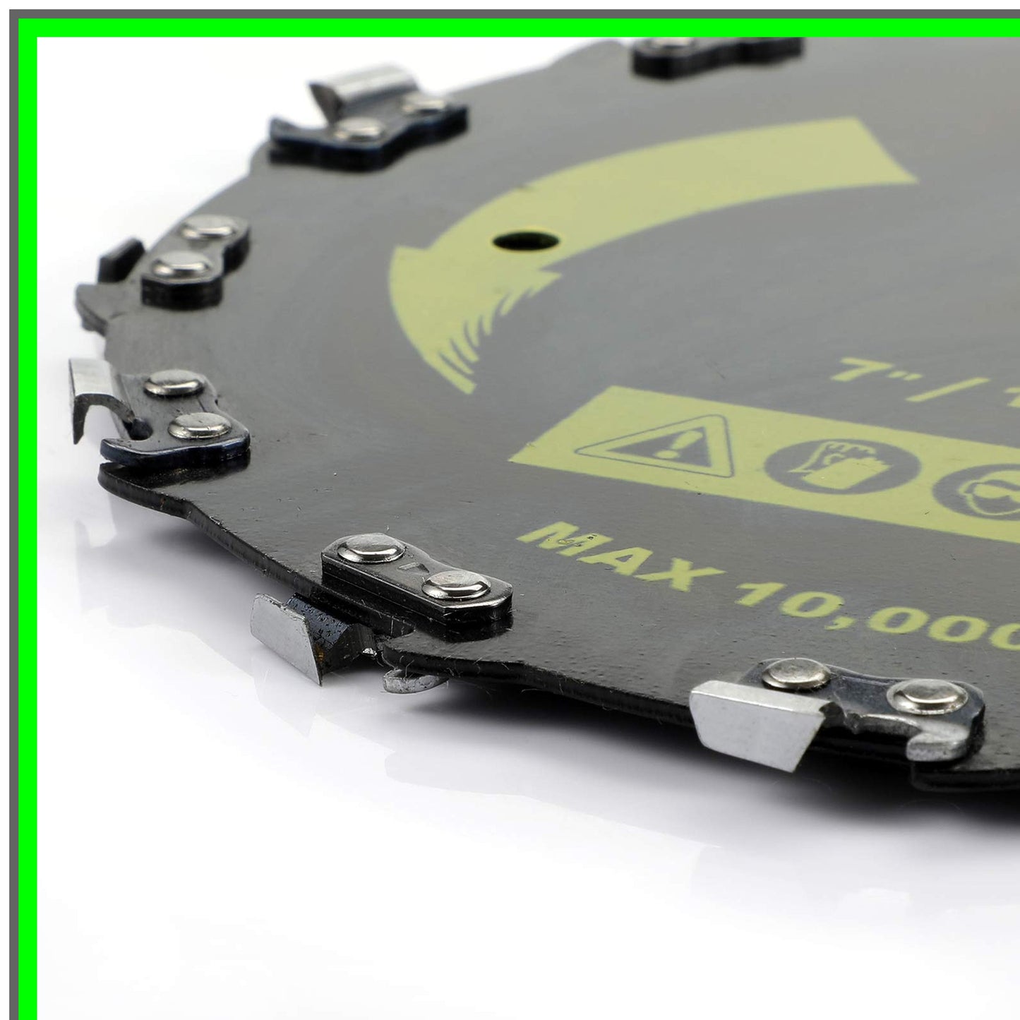 7-Inch Brush Cutter Blade with 14 Teeth and Adapter for String Trimmers